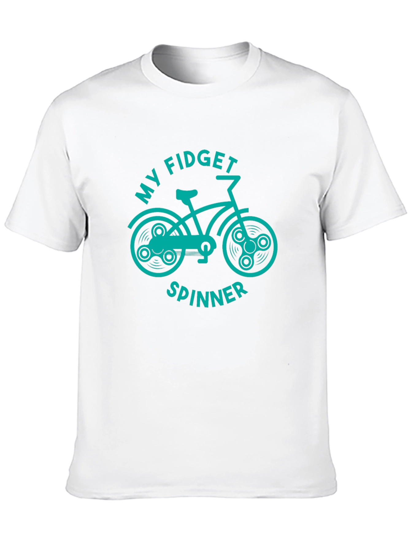 Fidget Spinner Bike Graphic Tee