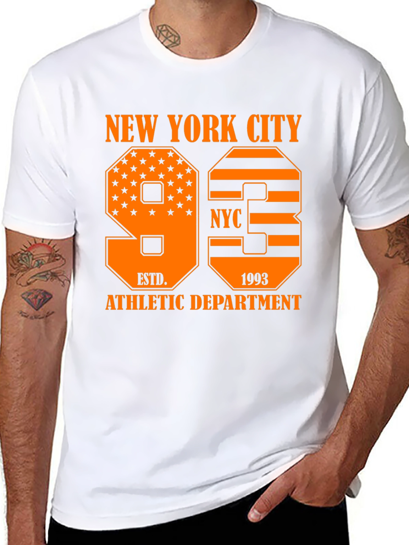 NYC Athletic Department 93 Graphic Tee