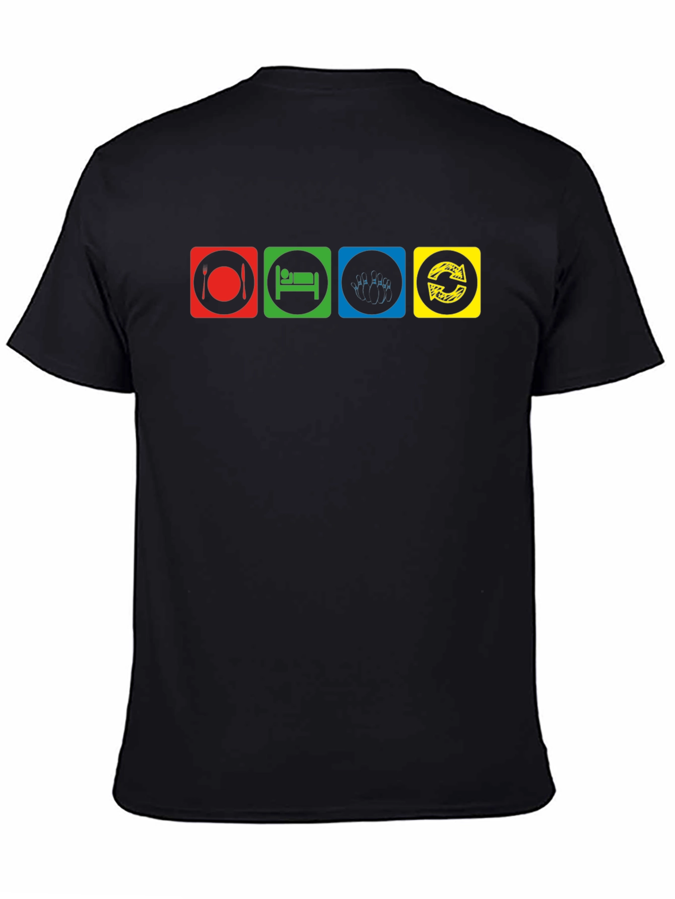 Eat Sleep DJ Repeat T-Shirt - Cool Graphic Tee
