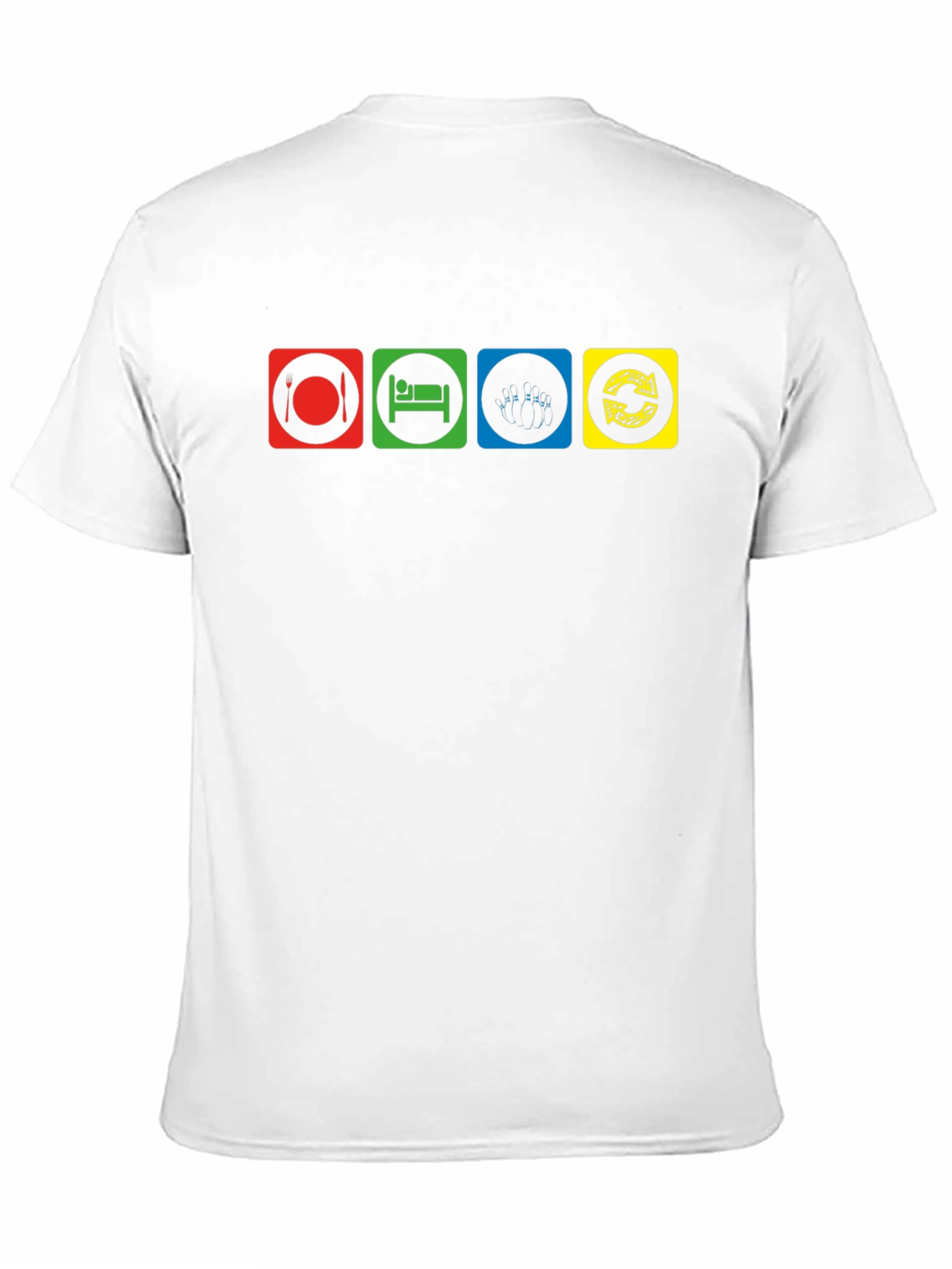 Eat Sleep DJ Repeat T-Shirt - Cool Graphic Tee