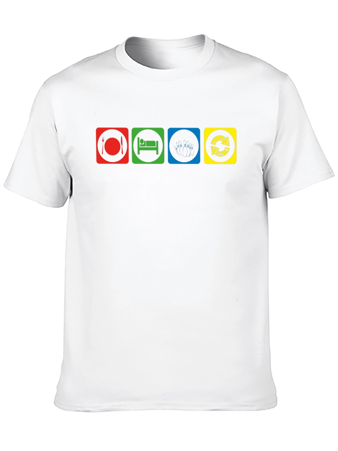Eat Sleep DJ Repeat T-Shirt - Cool Graphic Tee