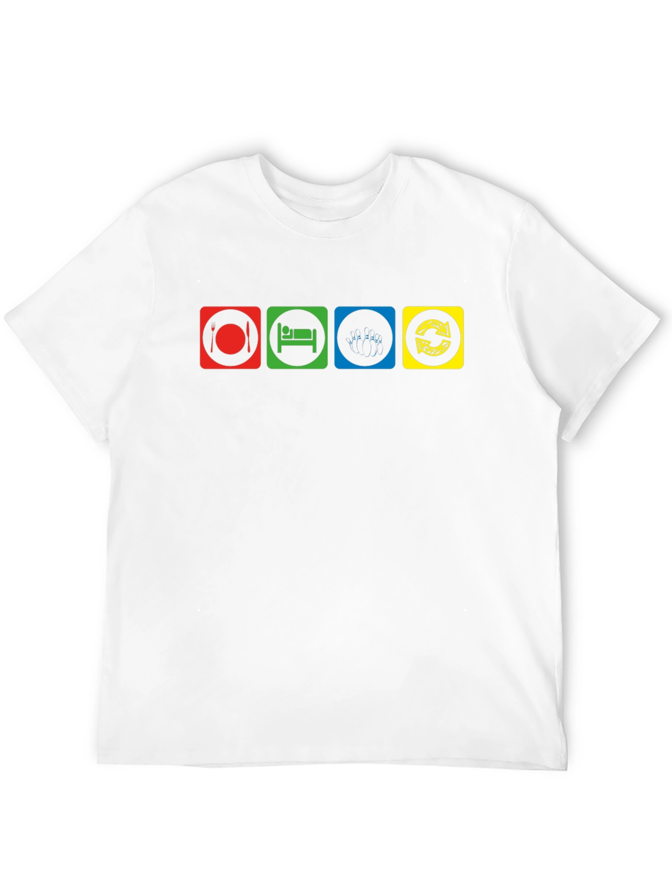 Eat Sleep DJ Repeat T-Shirt - Cool Graphic Tee