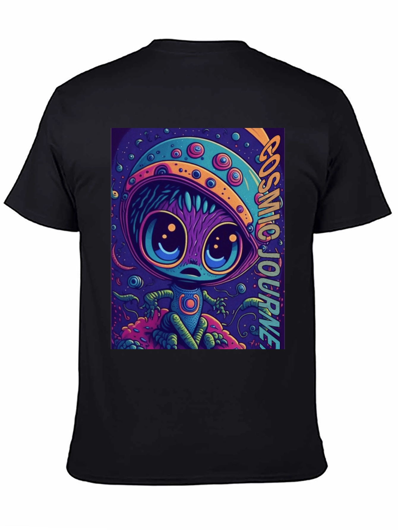 Cosmic Journey Alien Graphic Tee