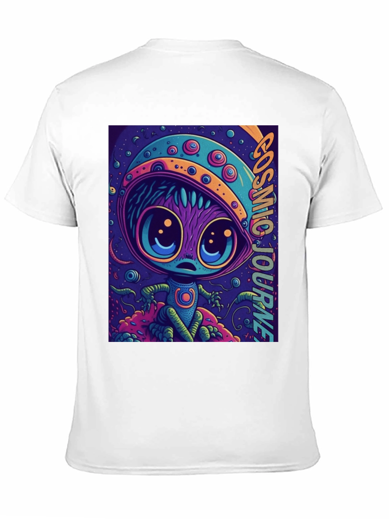 Cosmic Journey Alien Graphic Tee