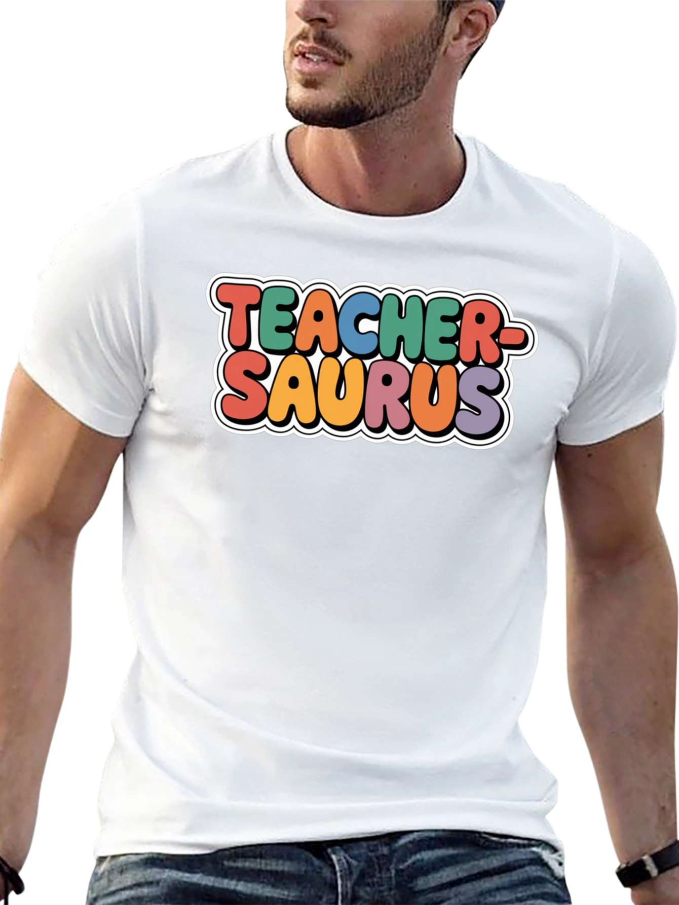 Teacher-Saurus T-Shirt | Fun Teacher Tee