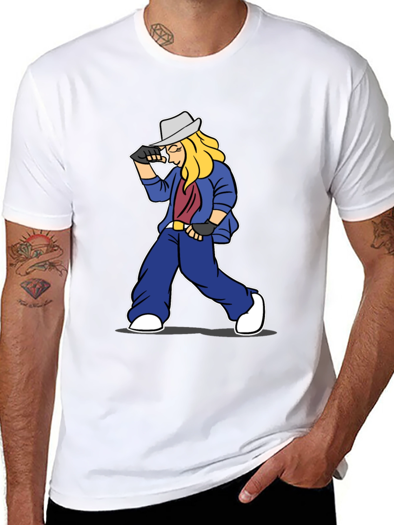 Cool Cartoon Graphic T-Shirt