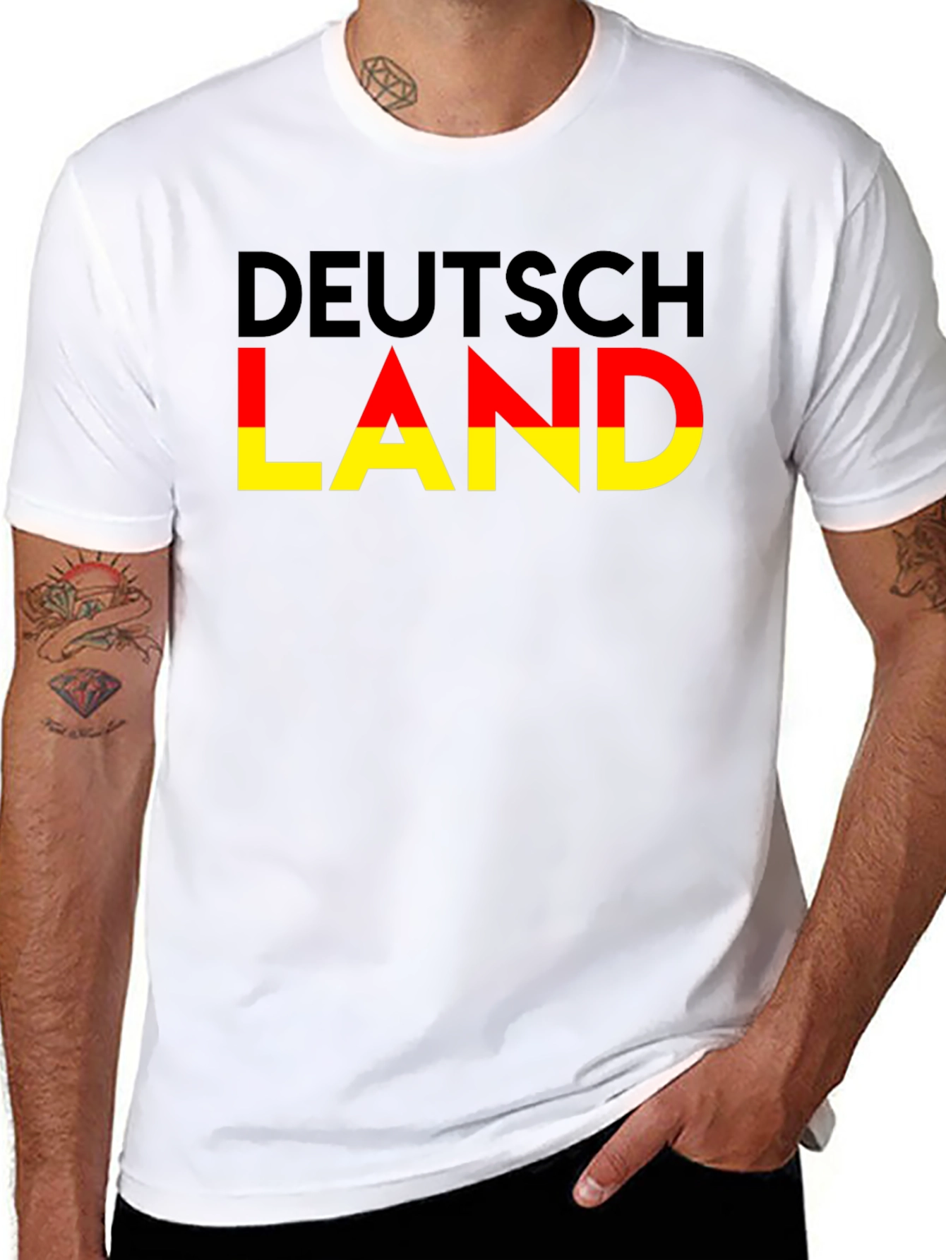 Deutschland Flag T-Shirt Germany Pride Tee