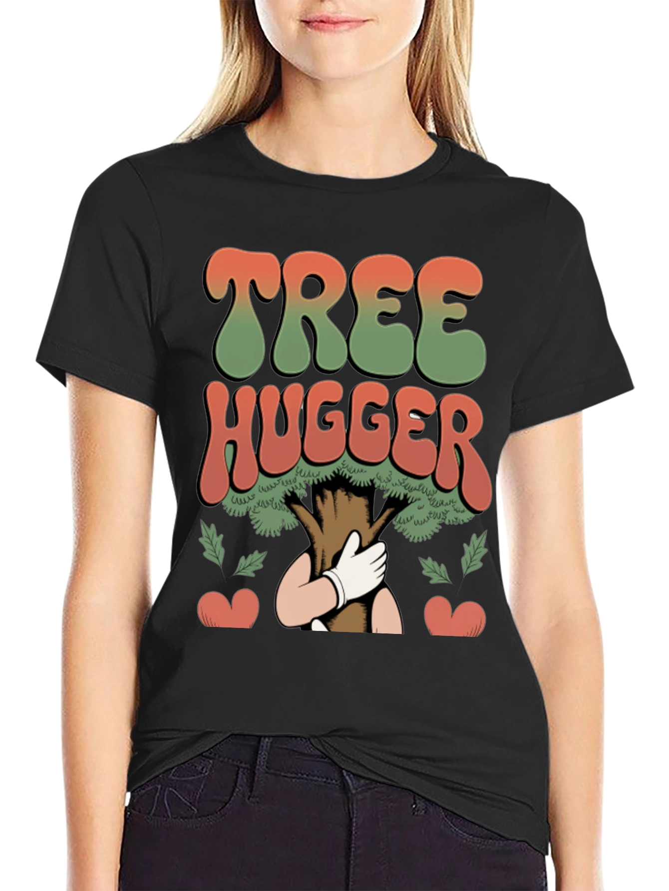 Tree Hugger Graphic T-Shirt - Environmental Tee