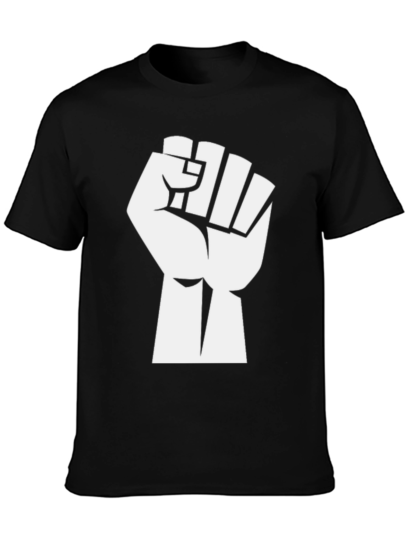 Empowered Fist Graphic Tee - Black