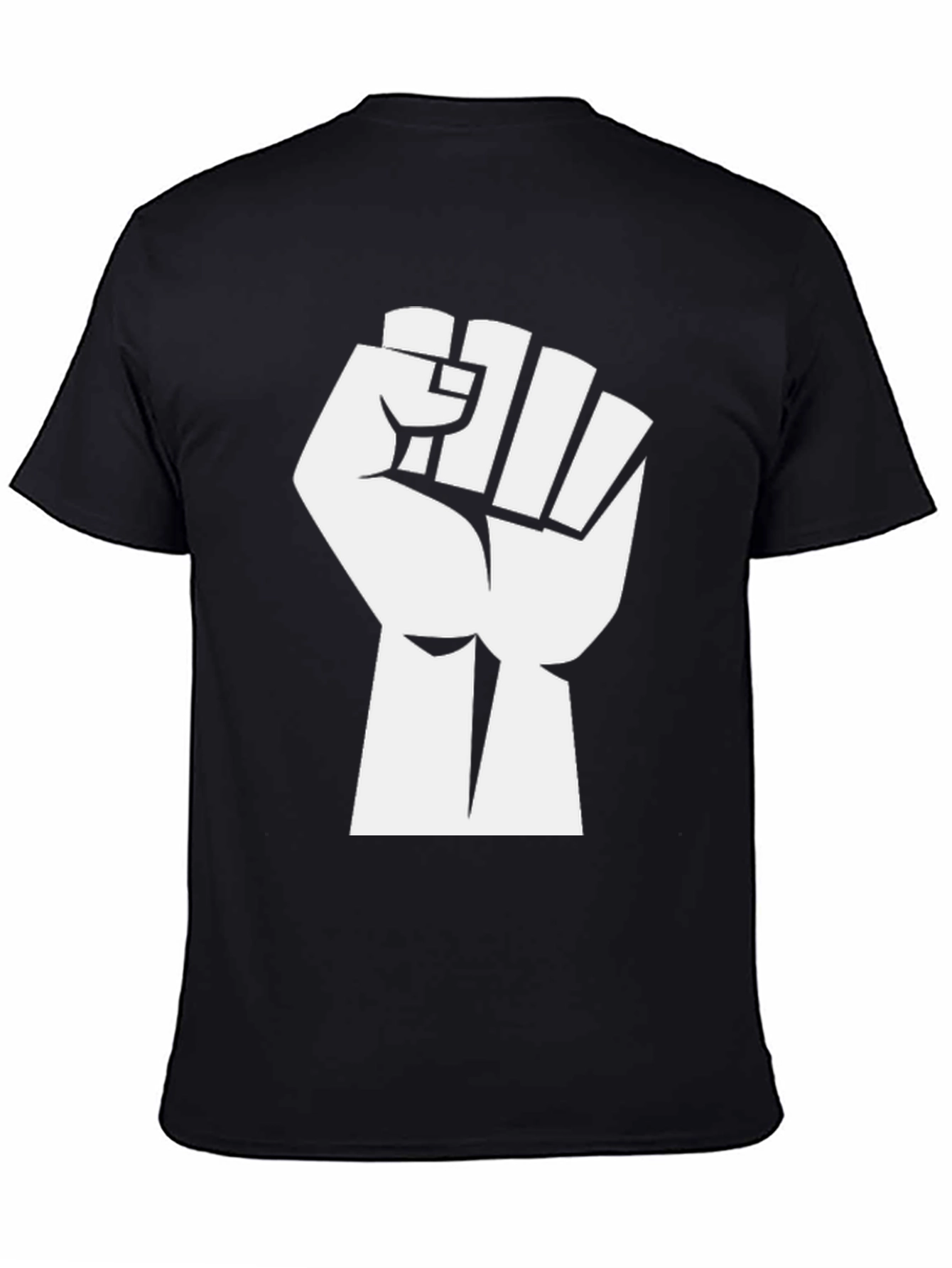 Empowered Fist Graphic Tee - Black