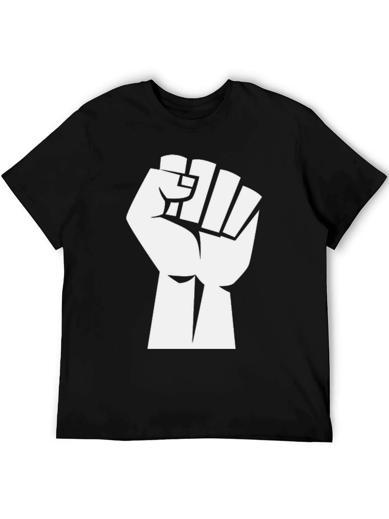 Empowered Fist Graphic Tee - Black
