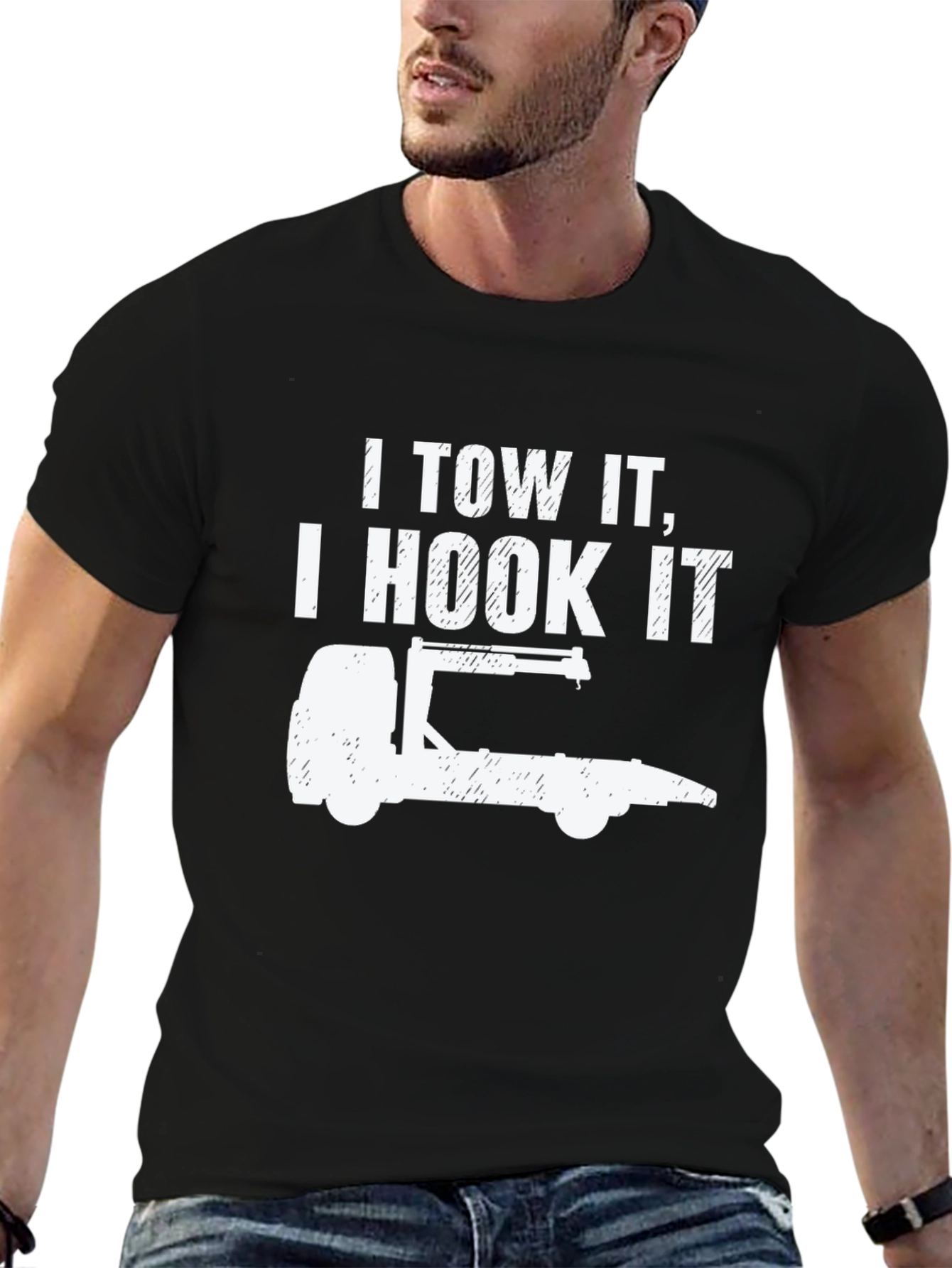 I Tow It I Hook It Tow Truck T-Shirt