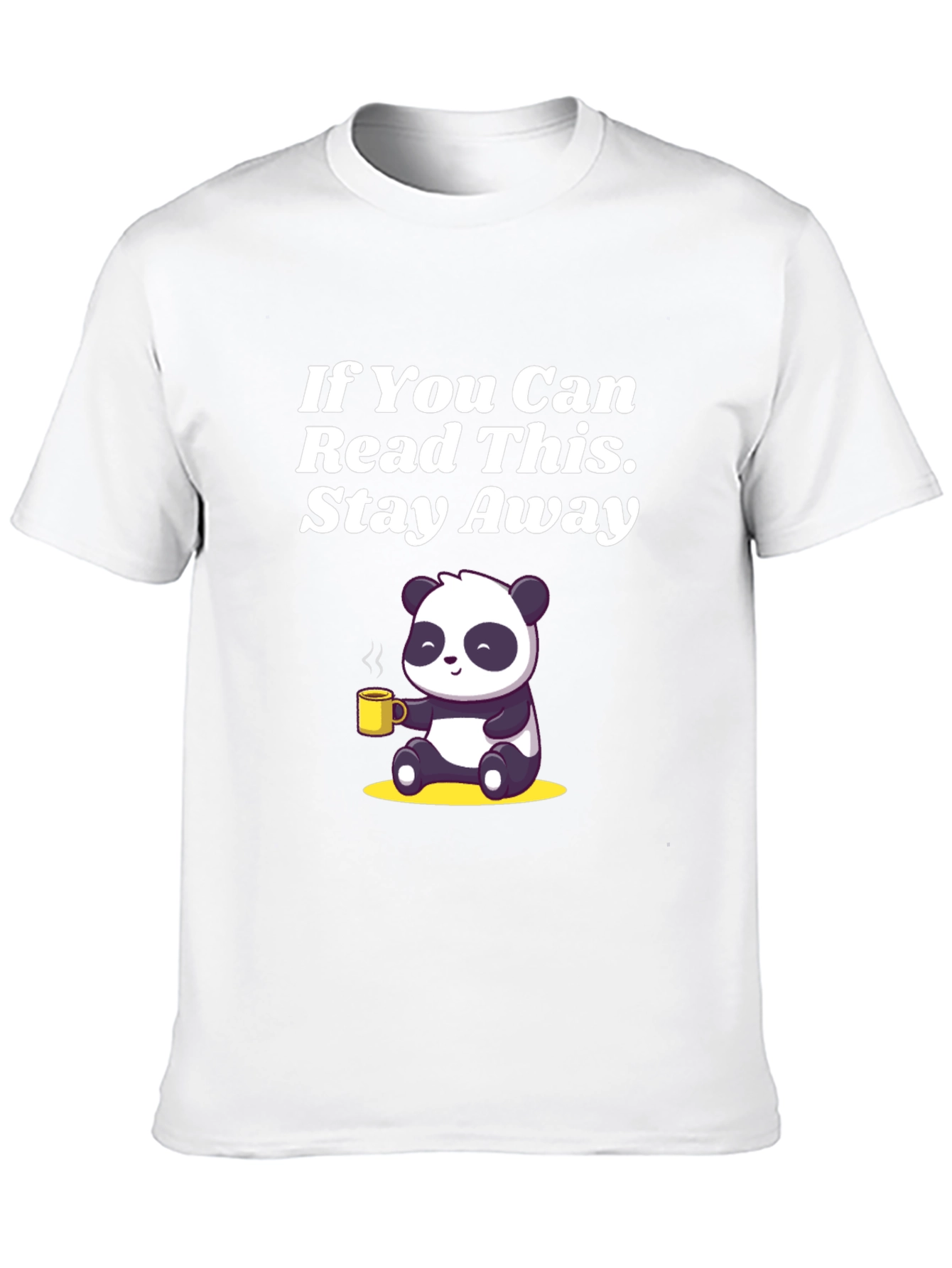 Stay Away Panda T-Shirt - Graphic Tee