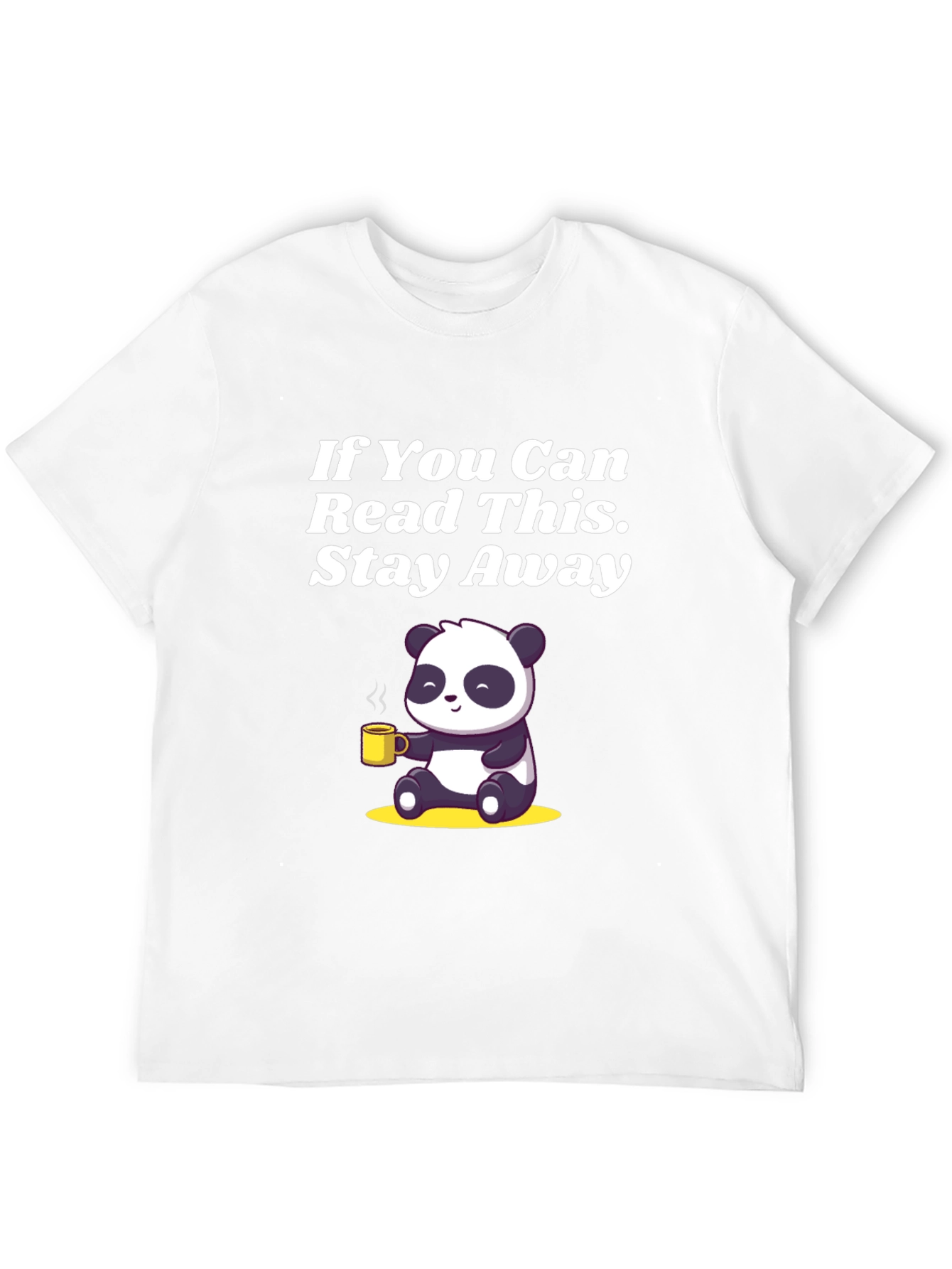 Stay Away Panda T-Shirt - Graphic Tee