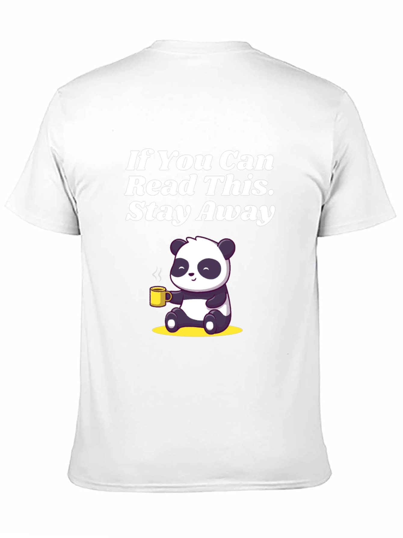 Stay Away Panda T-Shirt - Graphic Tee