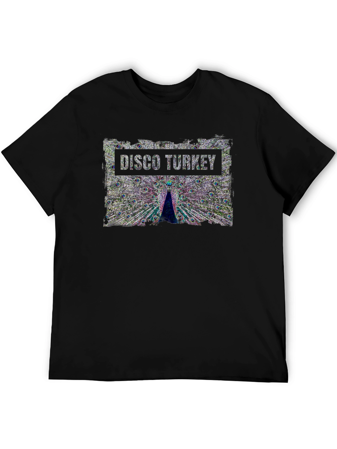Disco Turkey Graphic Tee - Unique Design