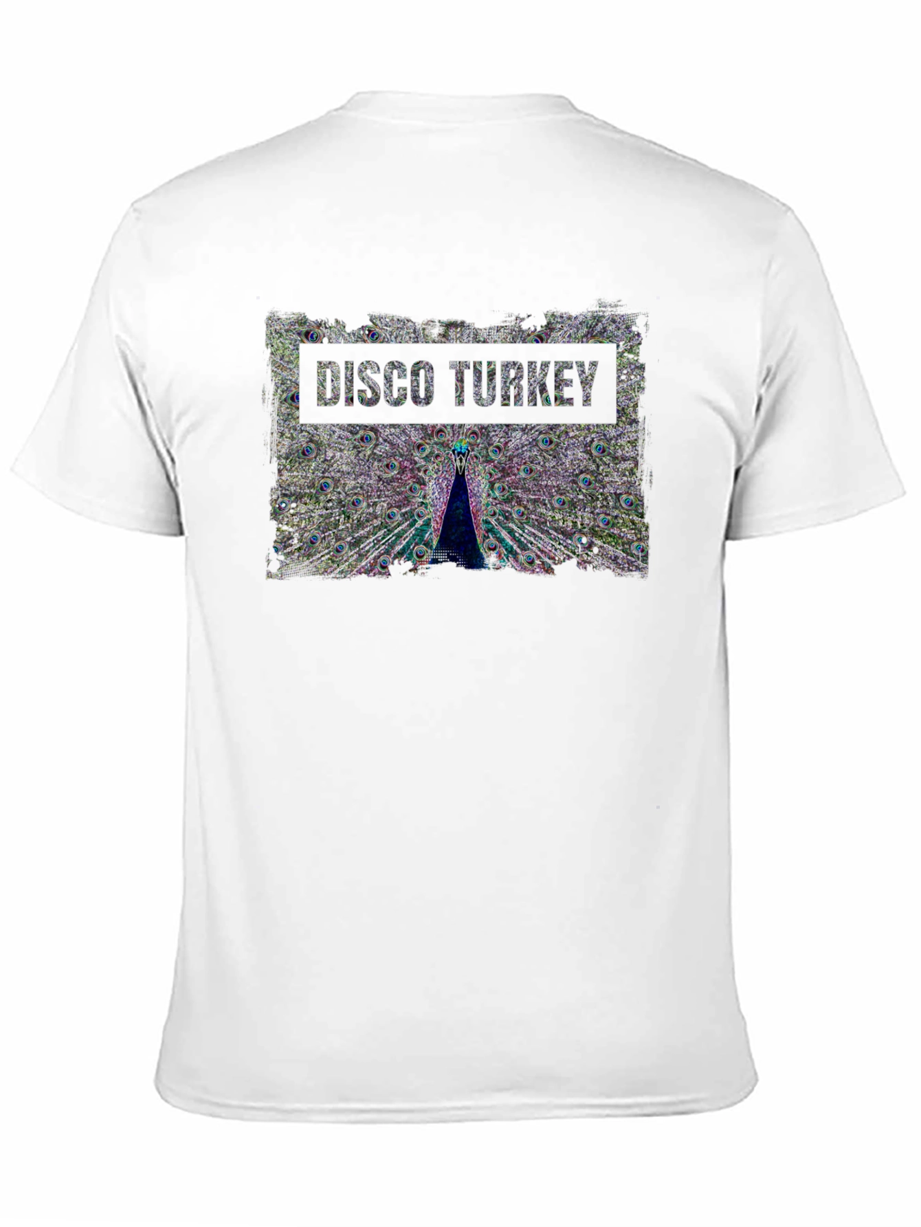 Disco Turkey Graphic Tee - Unique Design