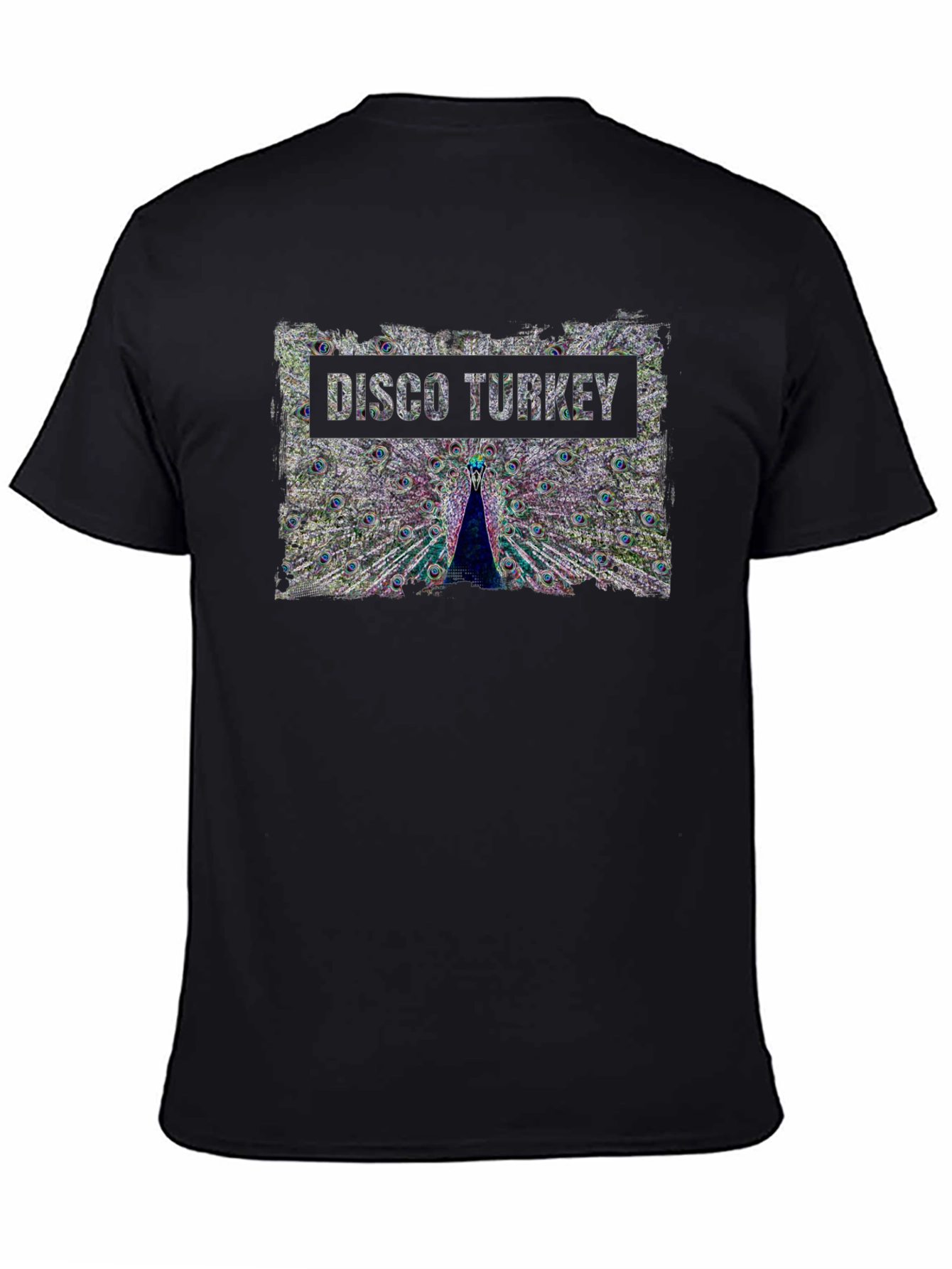 Disco Turkey Graphic Tee - Unique Design