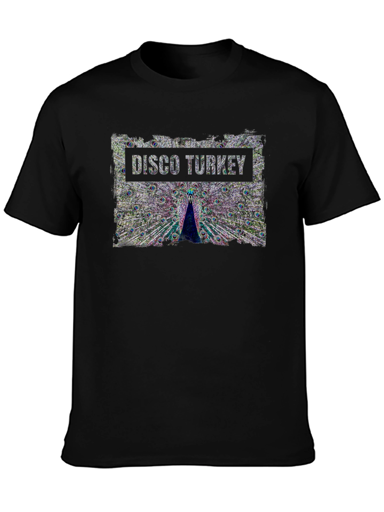 Disco Turkey Graphic Tee - Unique Design