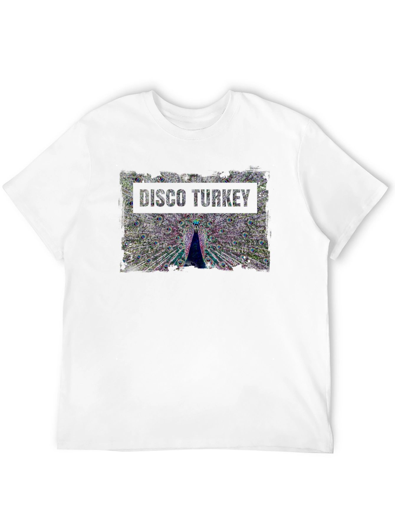Disco Turkey Graphic Tee - Unique Design