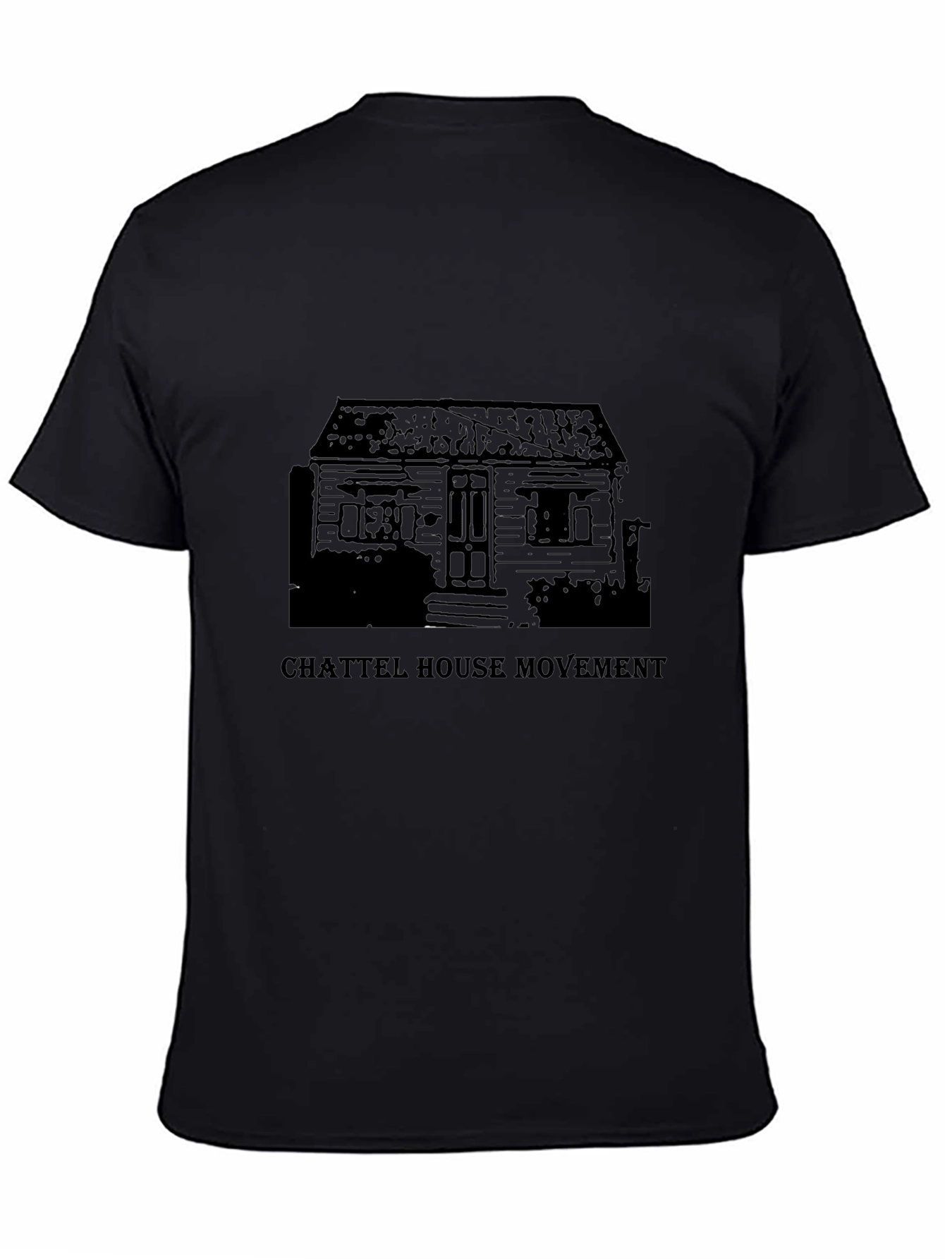 Chattel House Movement Black Tee