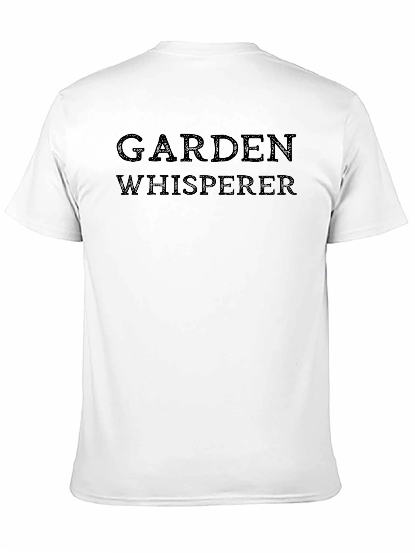 Garden Whisperer Black Graphic Tee