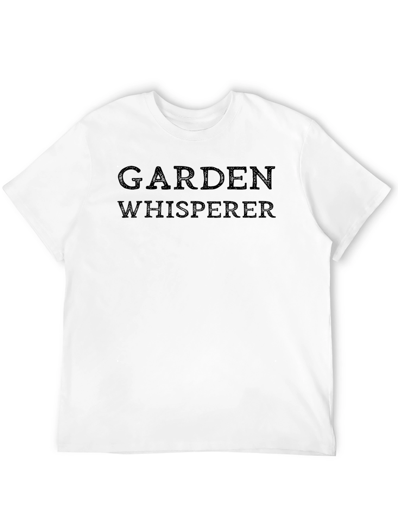 Garden Whisperer Black Graphic Tee