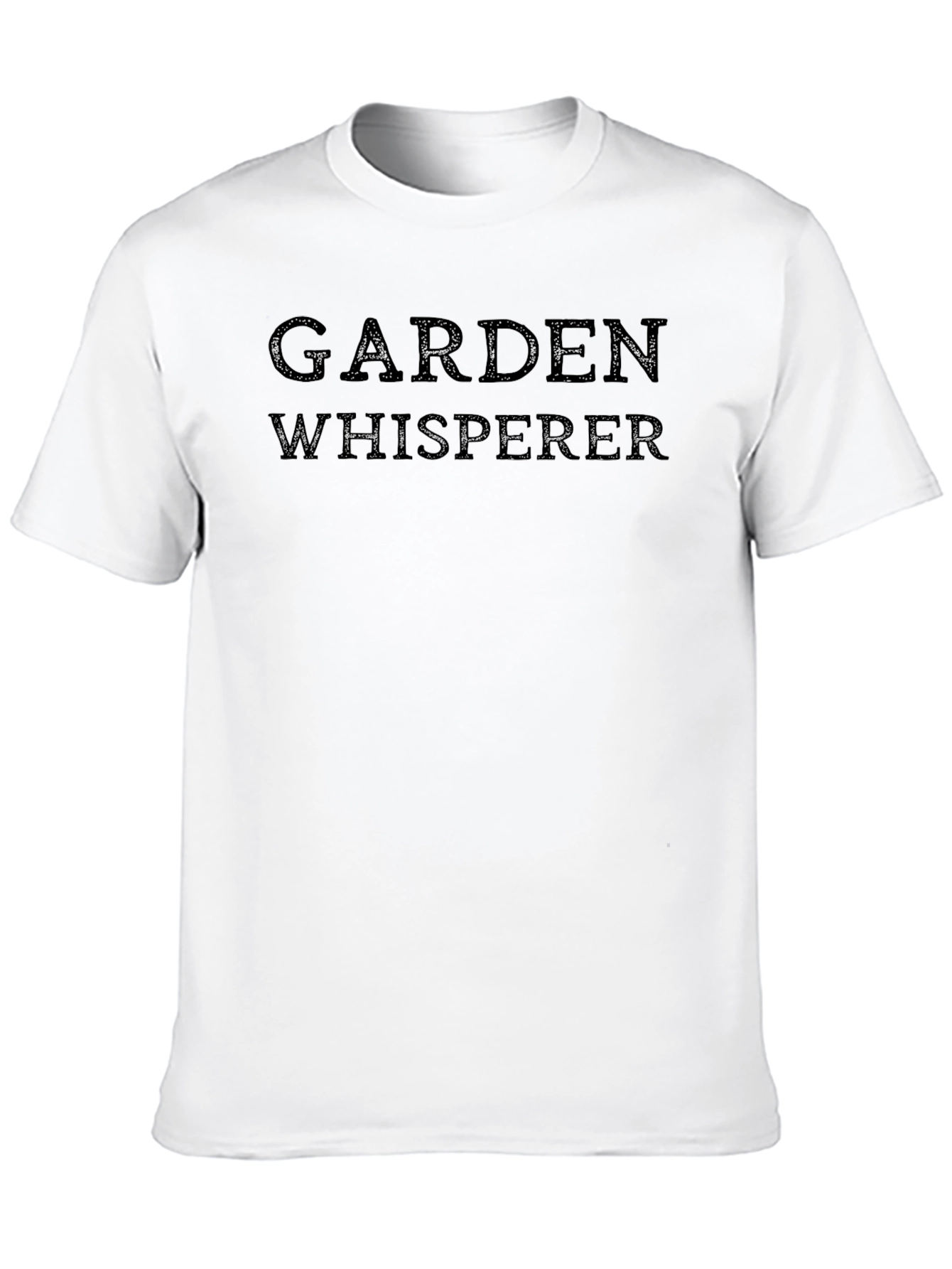 Garden Whisperer Black Graphic Tee