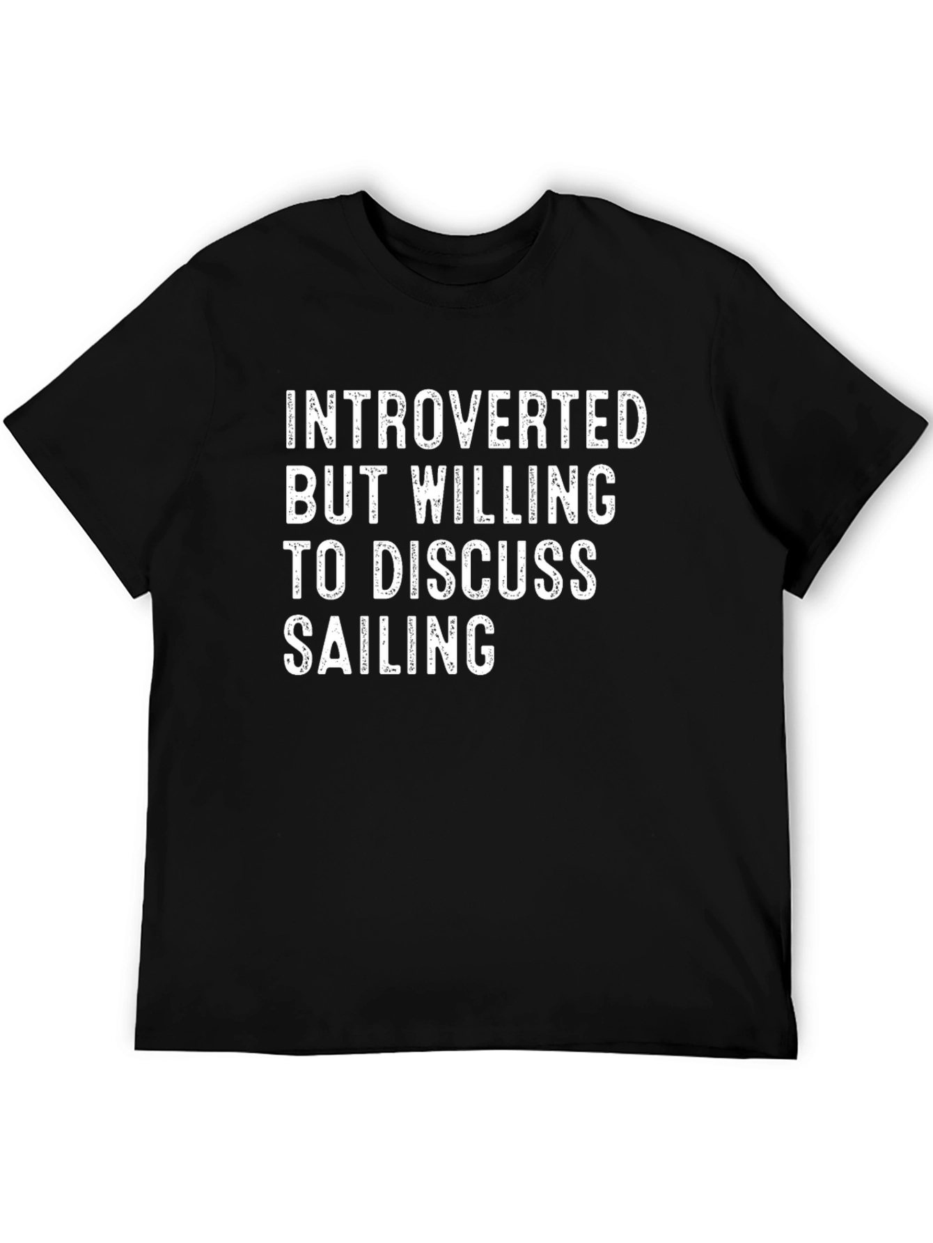 Introverted Sailing T-Shirt - Soft Cotton Tee