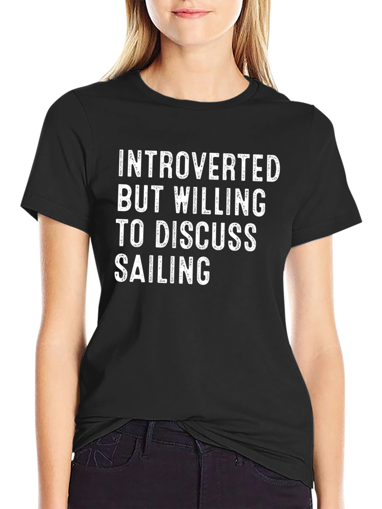 Introverted Sailing T-Shirt - Soft Cotton Tee