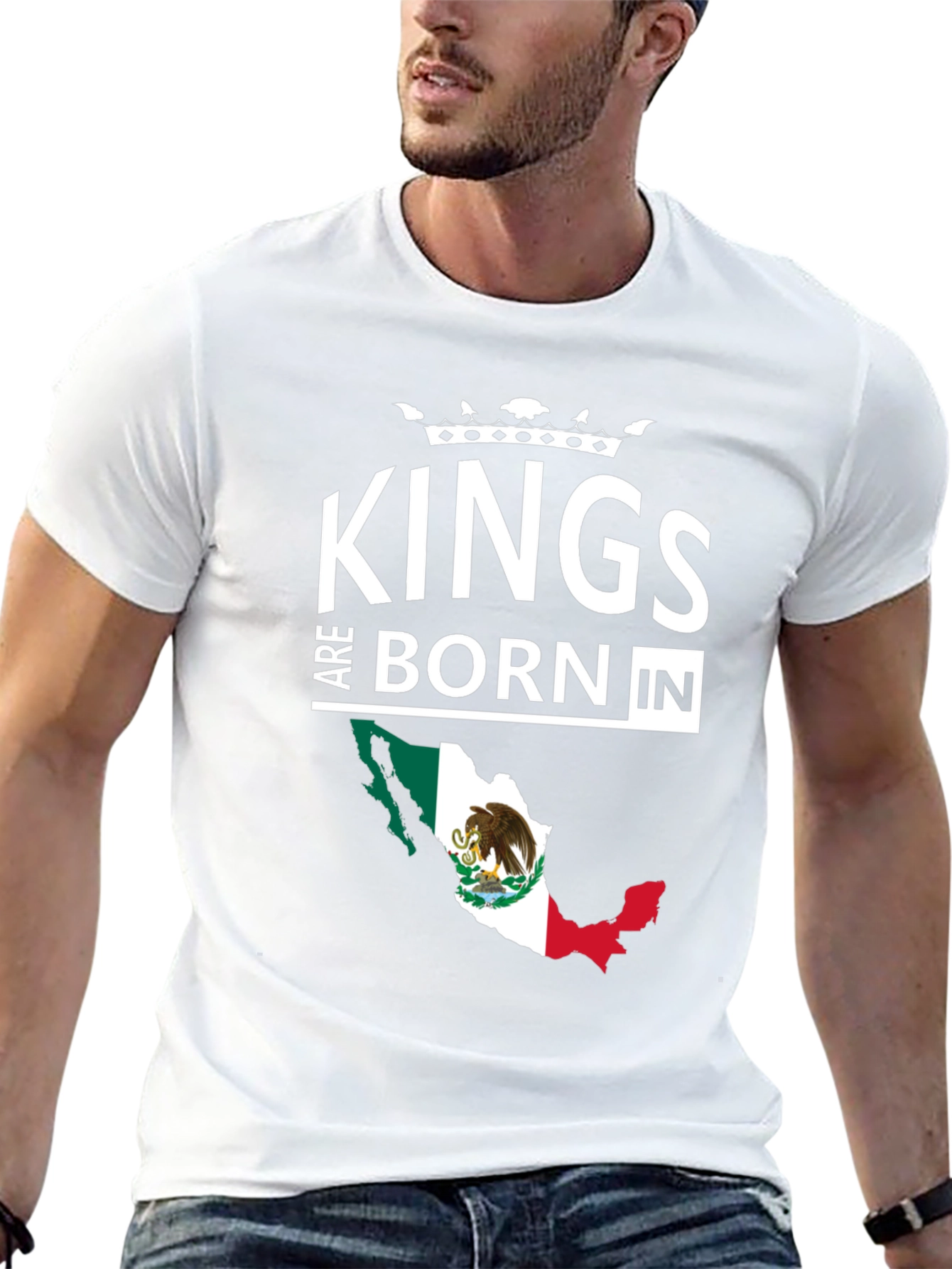 Kings Are Born In Mexico T-Shirt