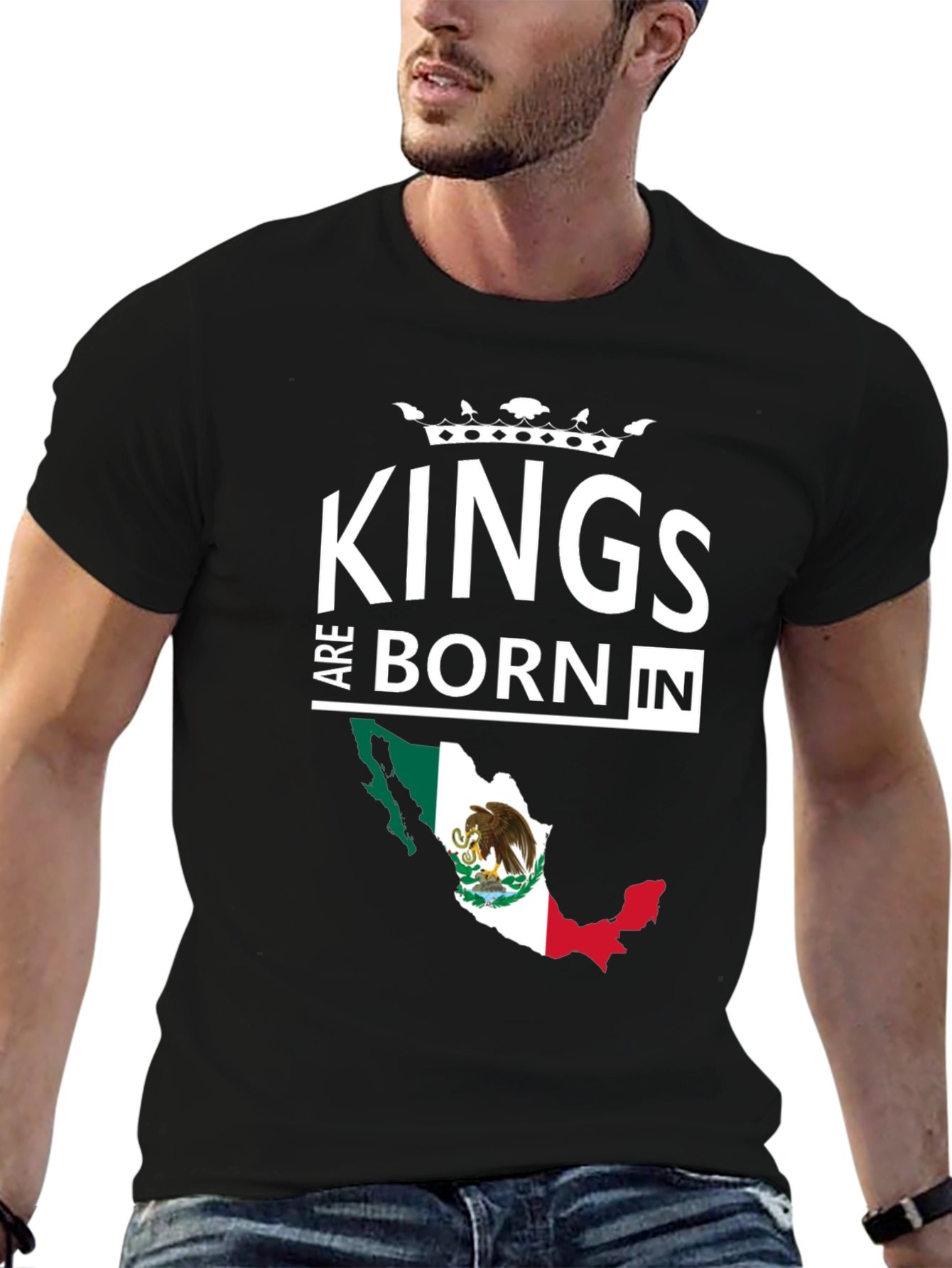Kings Are Born In Mexico T-Shirt
