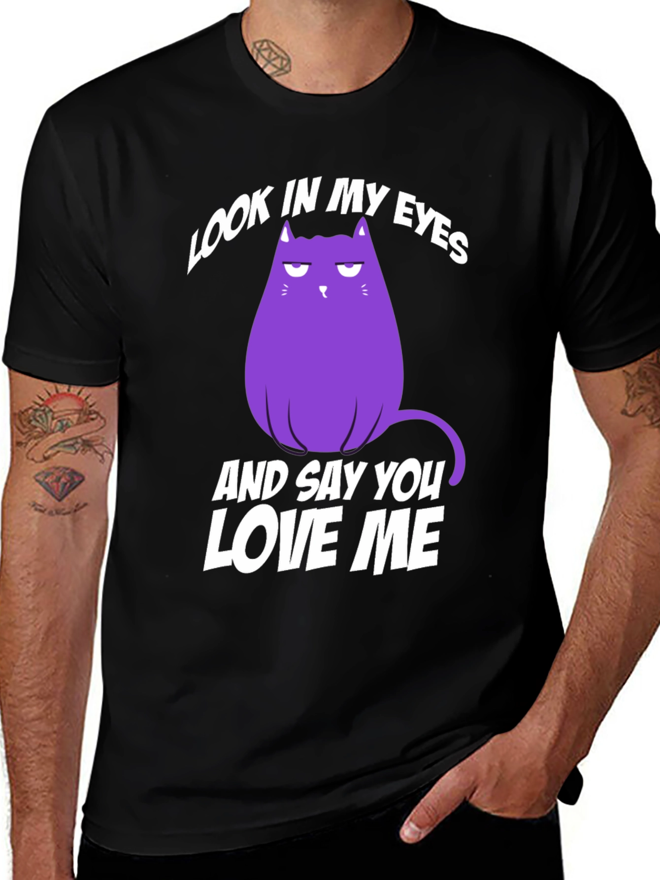 Grumpy Cat T-Shirt: Look In My Eyes