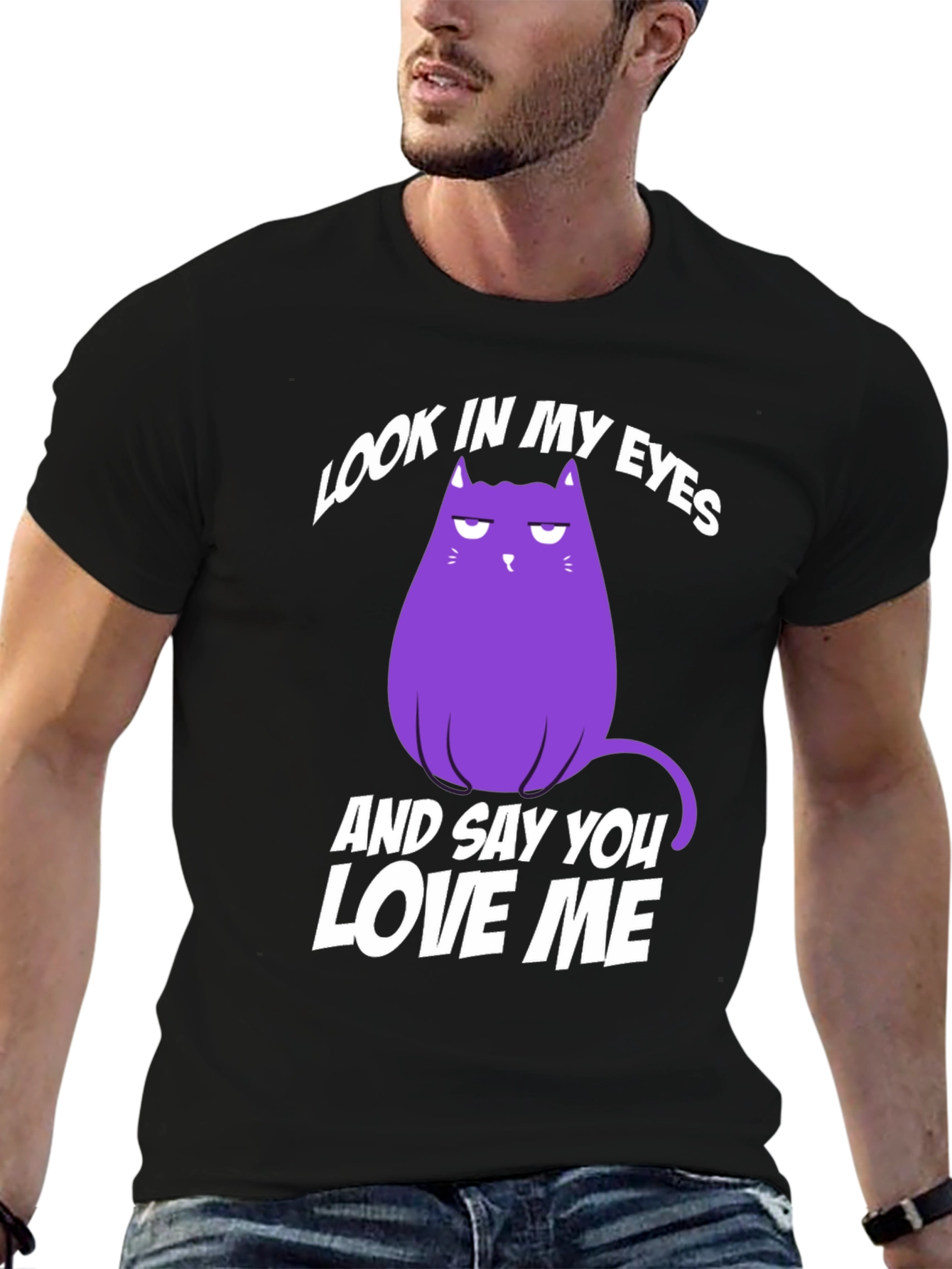 Grumpy Cat T-Shirt: Look In My Eyes
