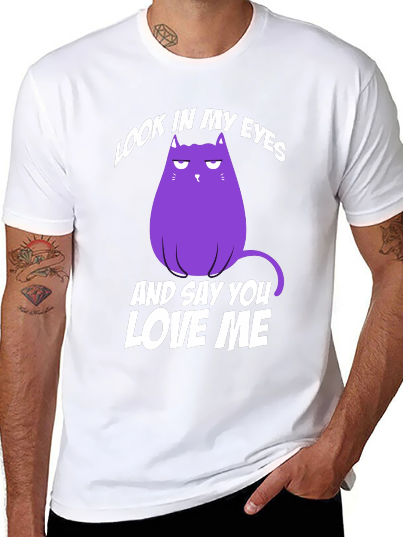 Grumpy Cat T-Shirt: Look In My Eyes