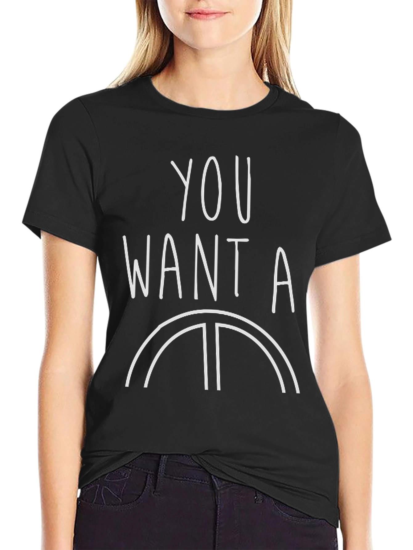 Mens You Want A Pizza Me Graphic T-Shirt