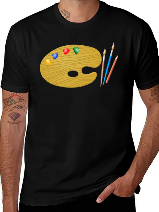 Artist Palette Graphic Tee - Painter T-Shirt