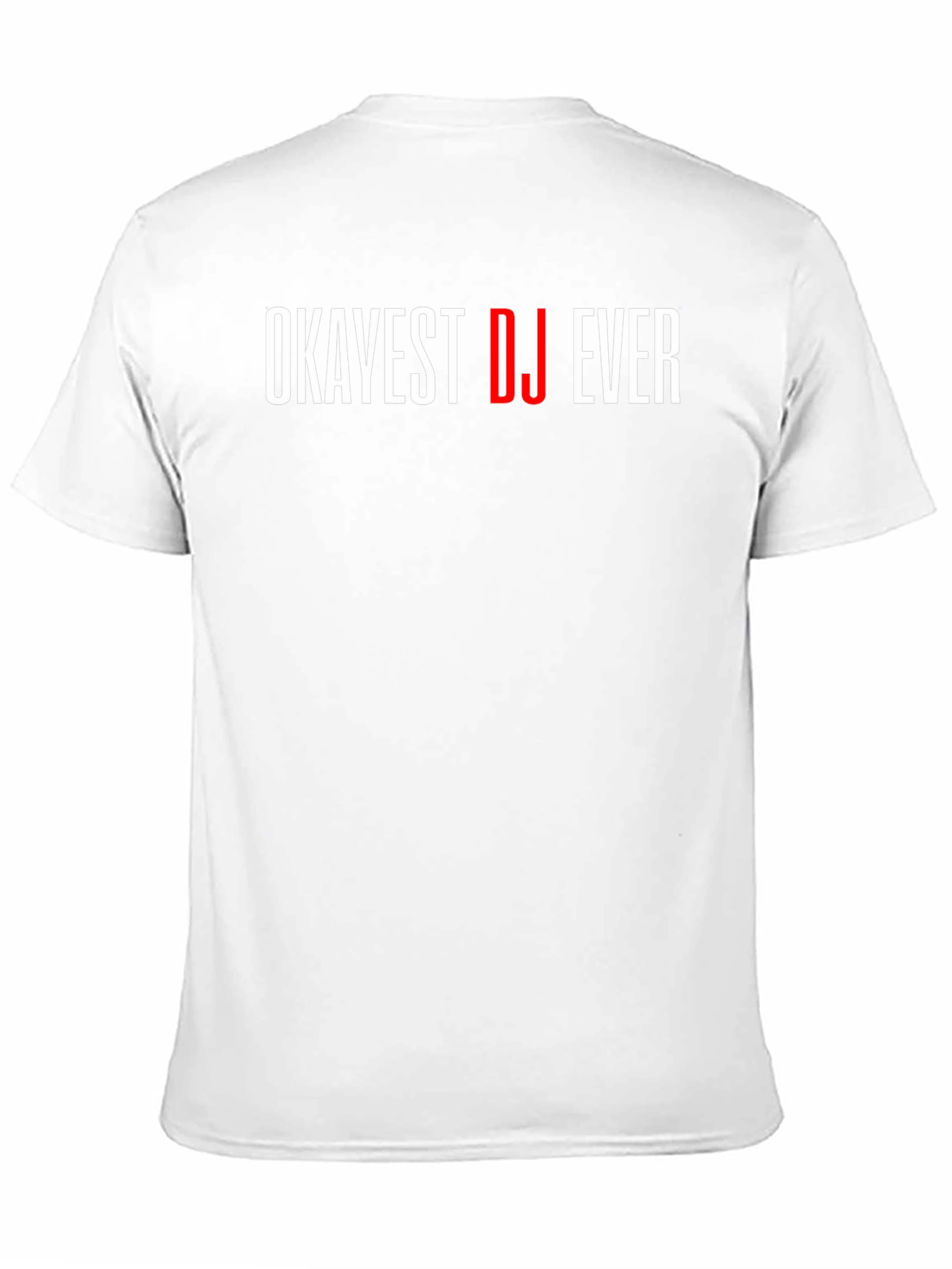 Okayest DJ Ever Graphic Tee - Black