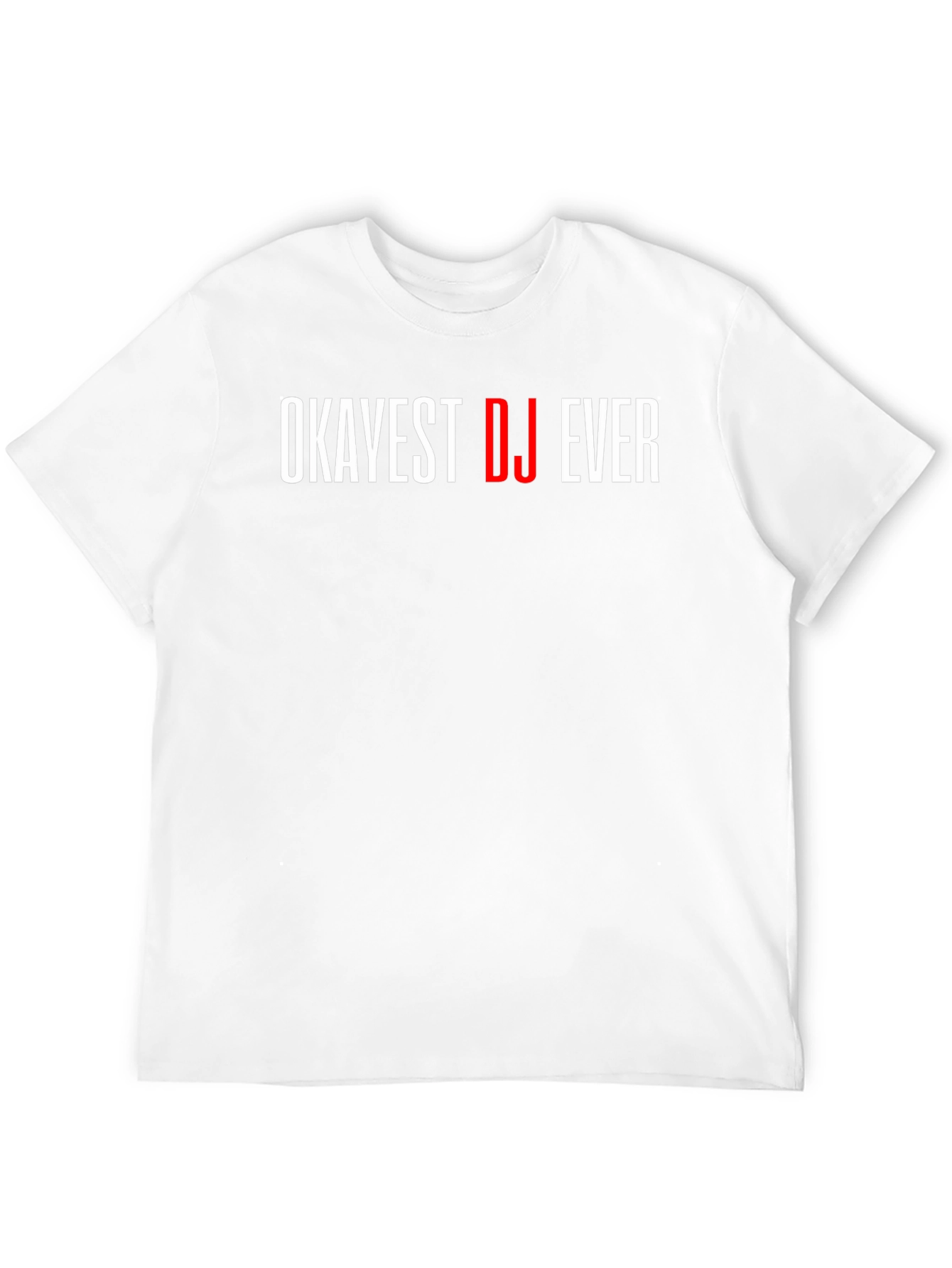 Okayest DJ Ever Graphic Tee - Black