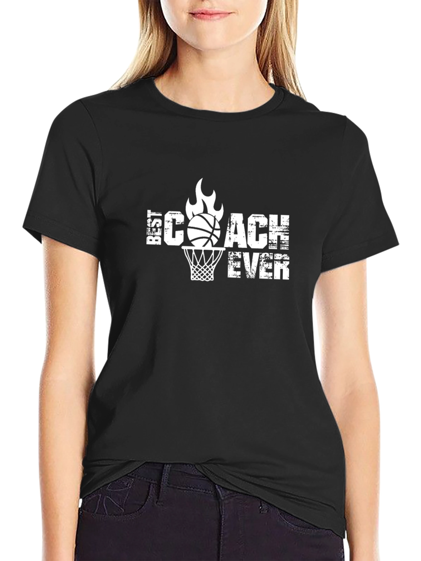 Best Coach Ever Basketball T-Shirt