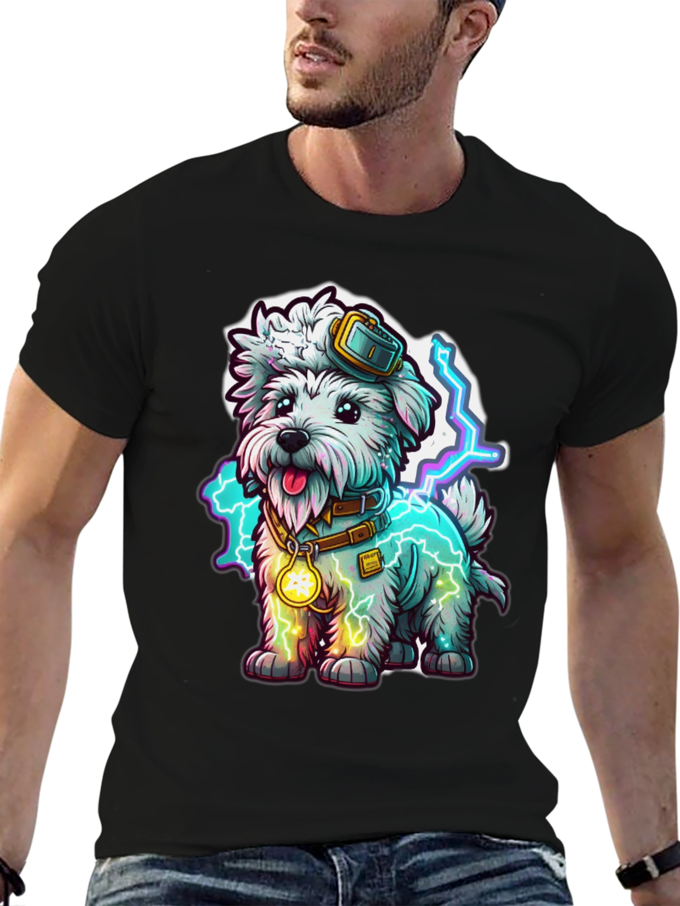 Dog Time Traveler Tee