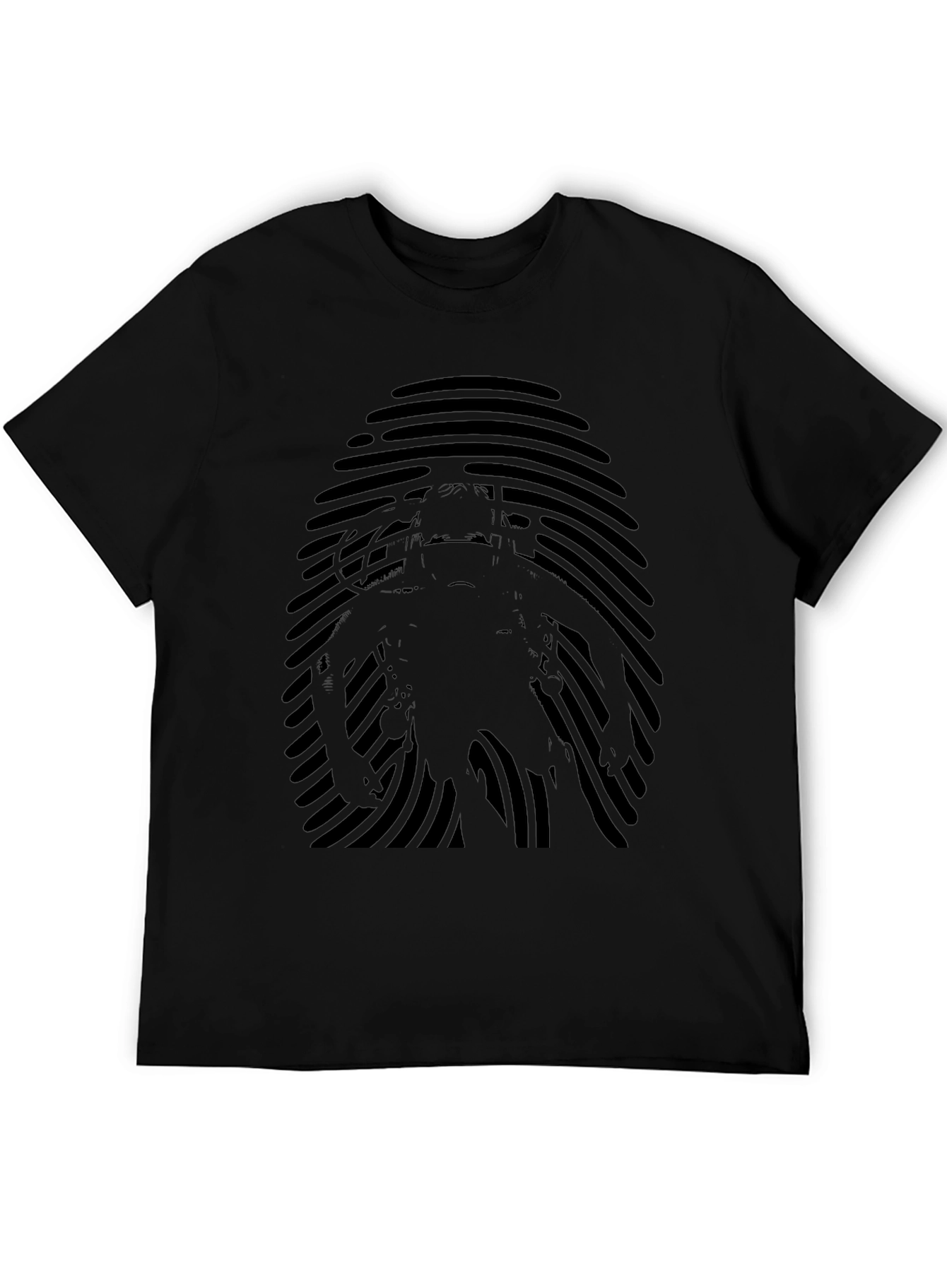 Astronaut Fingerprint Graphic T-Shirt