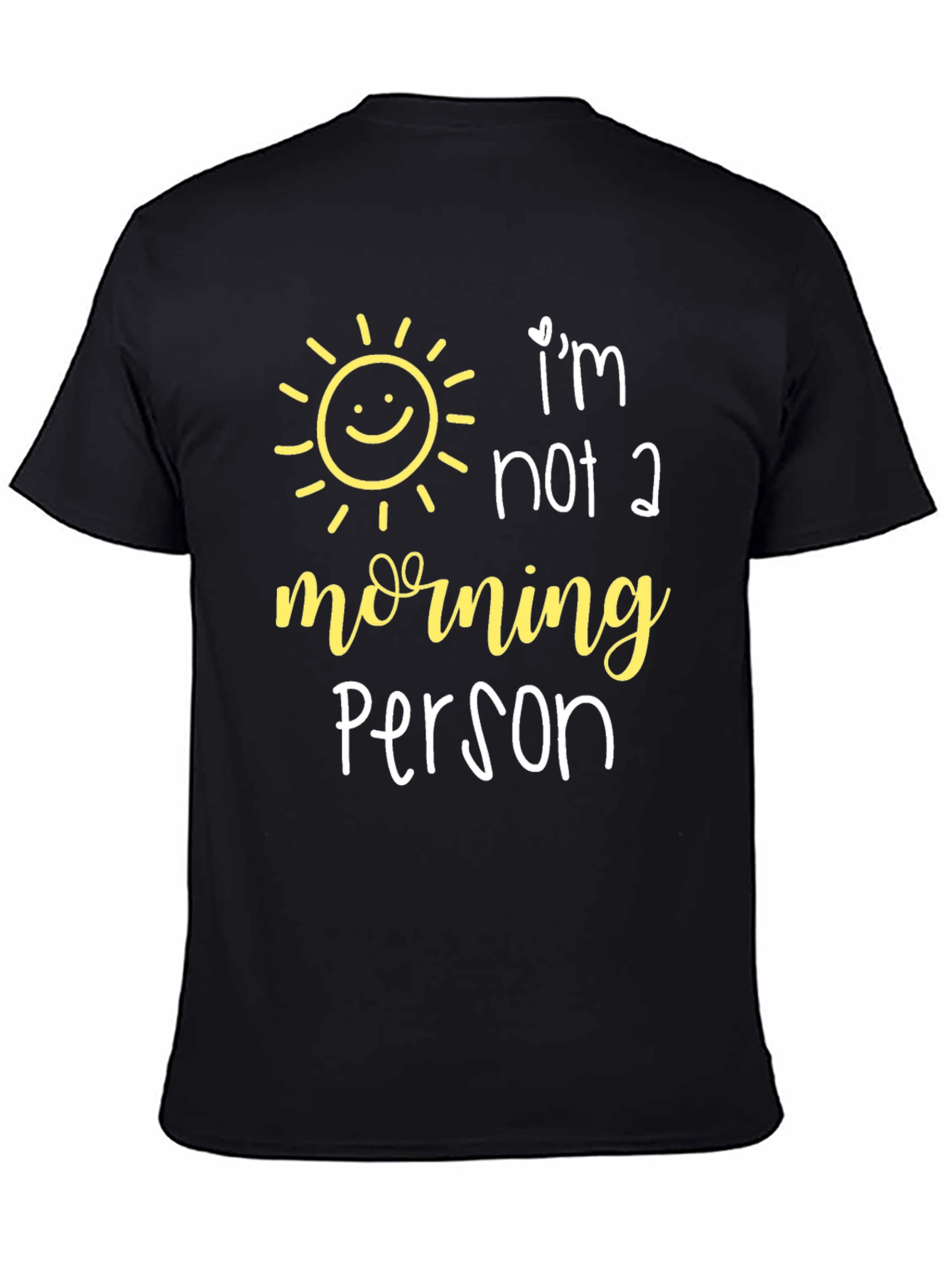 Funny Not a Morning Person Graphic Tee