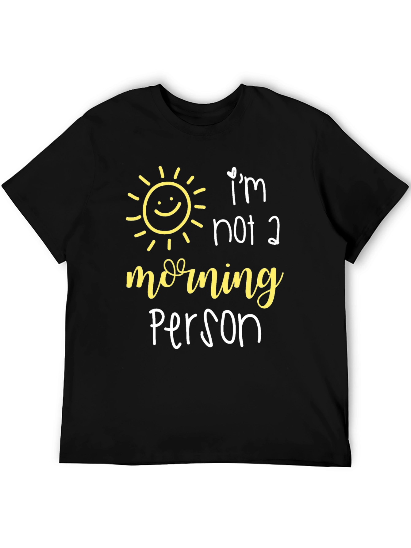 Funny Not a Morning Person Graphic Tee