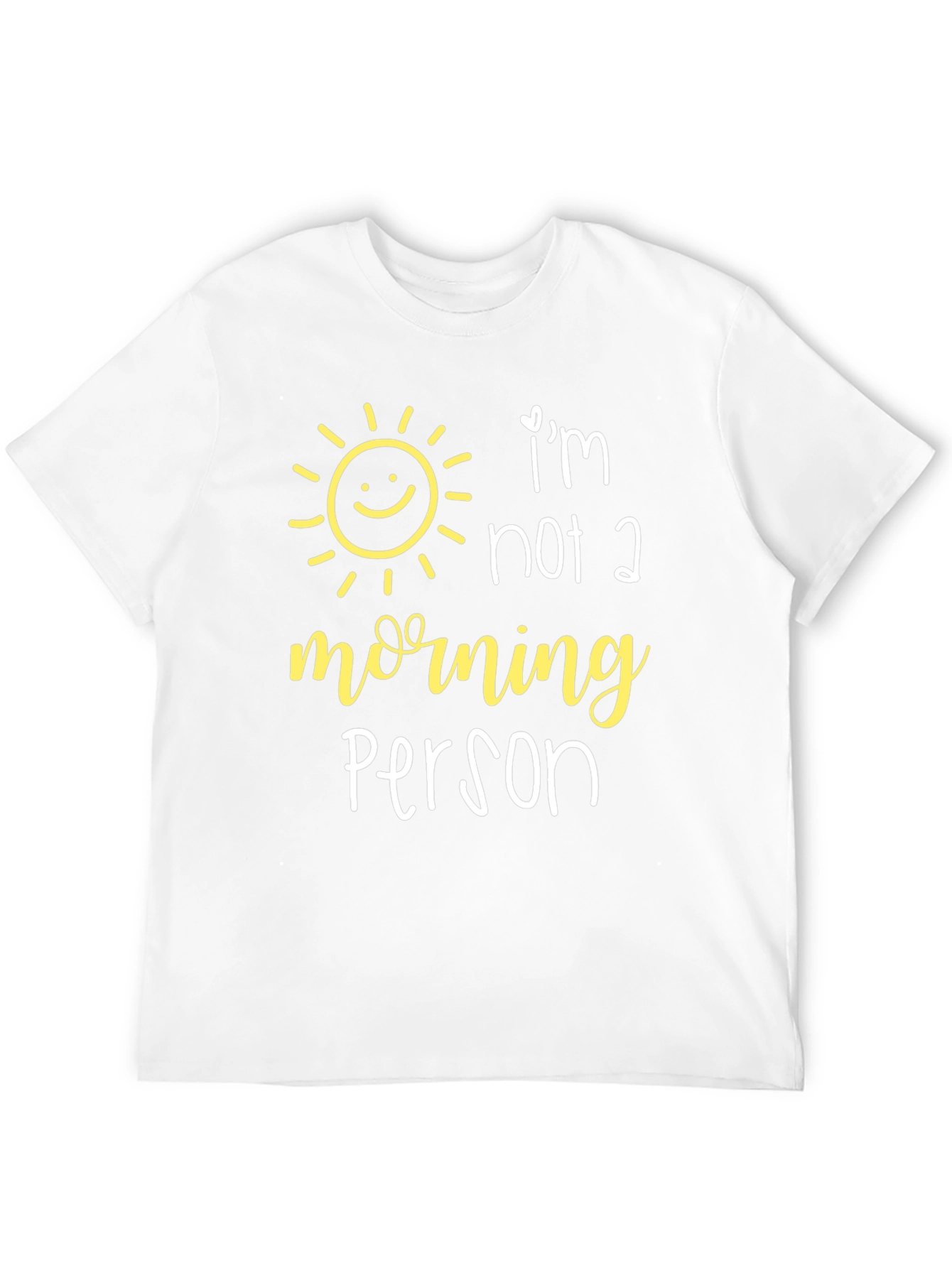 Funny Not a Morning Person Graphic Tee