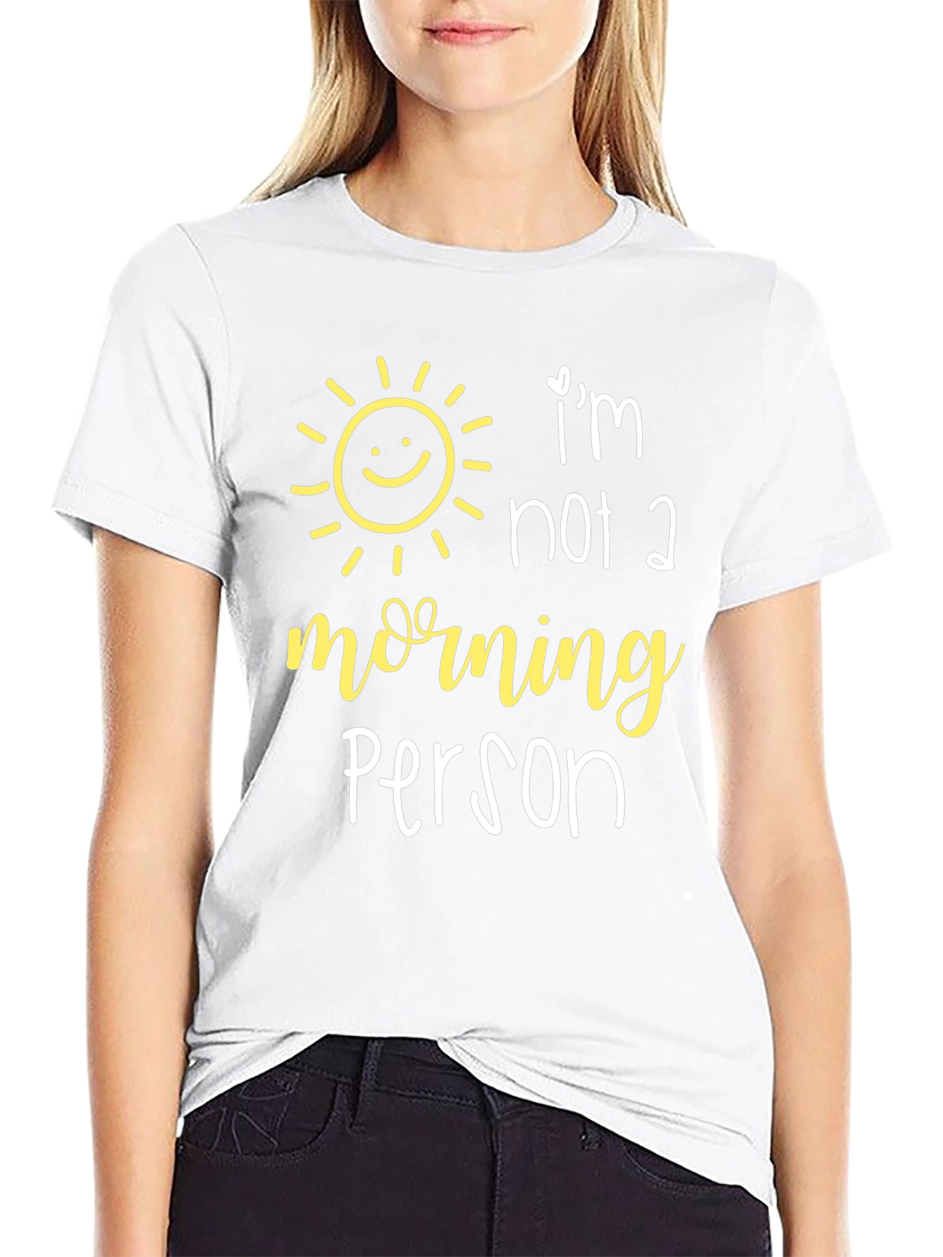 Funny Not a Morning Person Graphic Tee