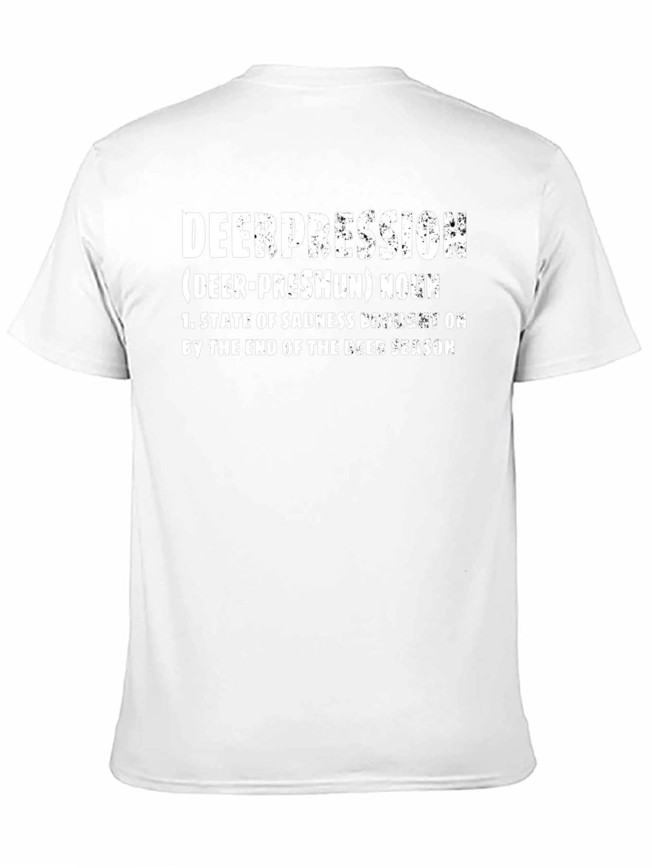 Deerpression T-Shirt: Funny Hunting Season Tee