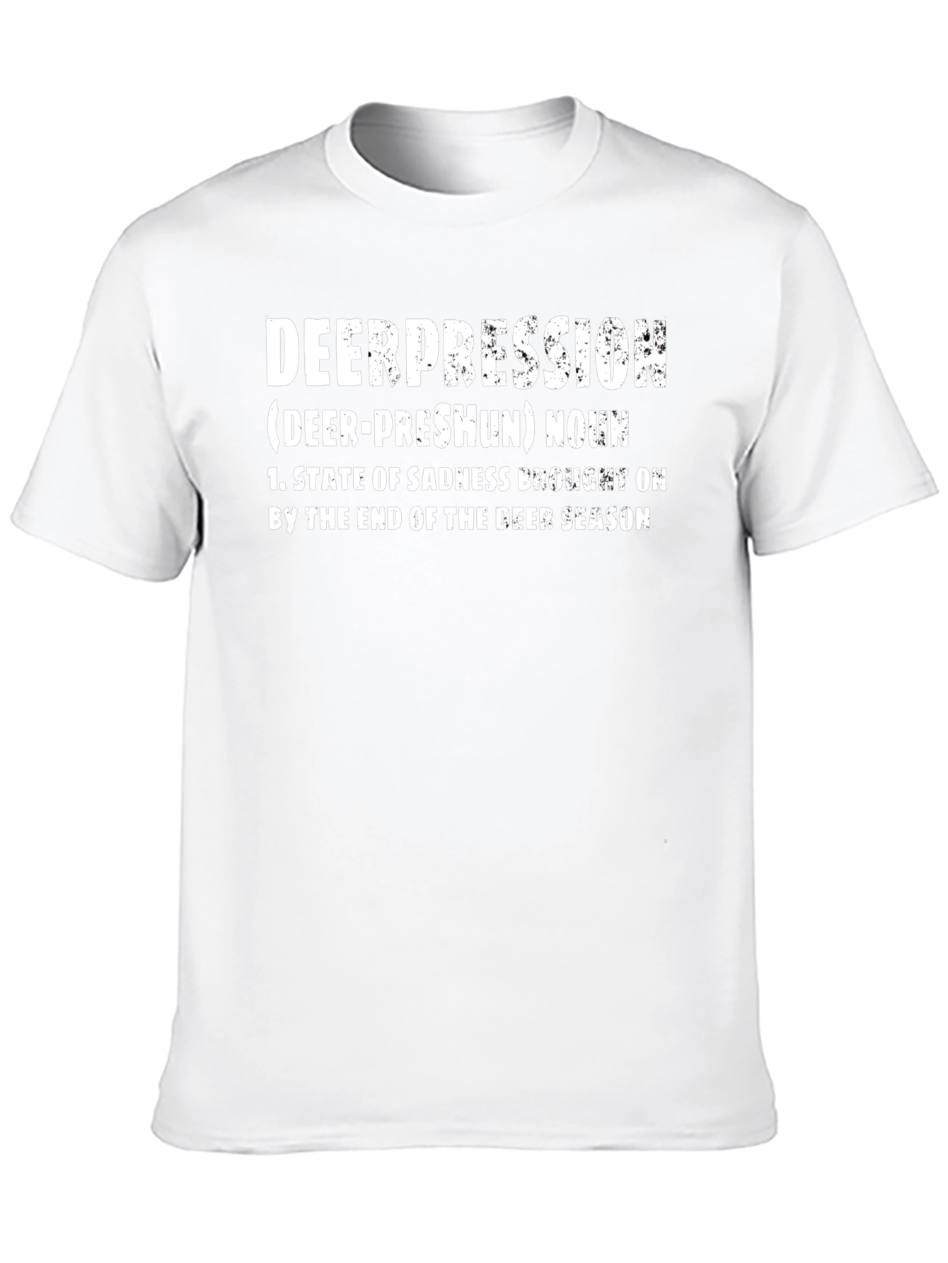 Deerpression T-Shirt: Funny Hunting Season Tee