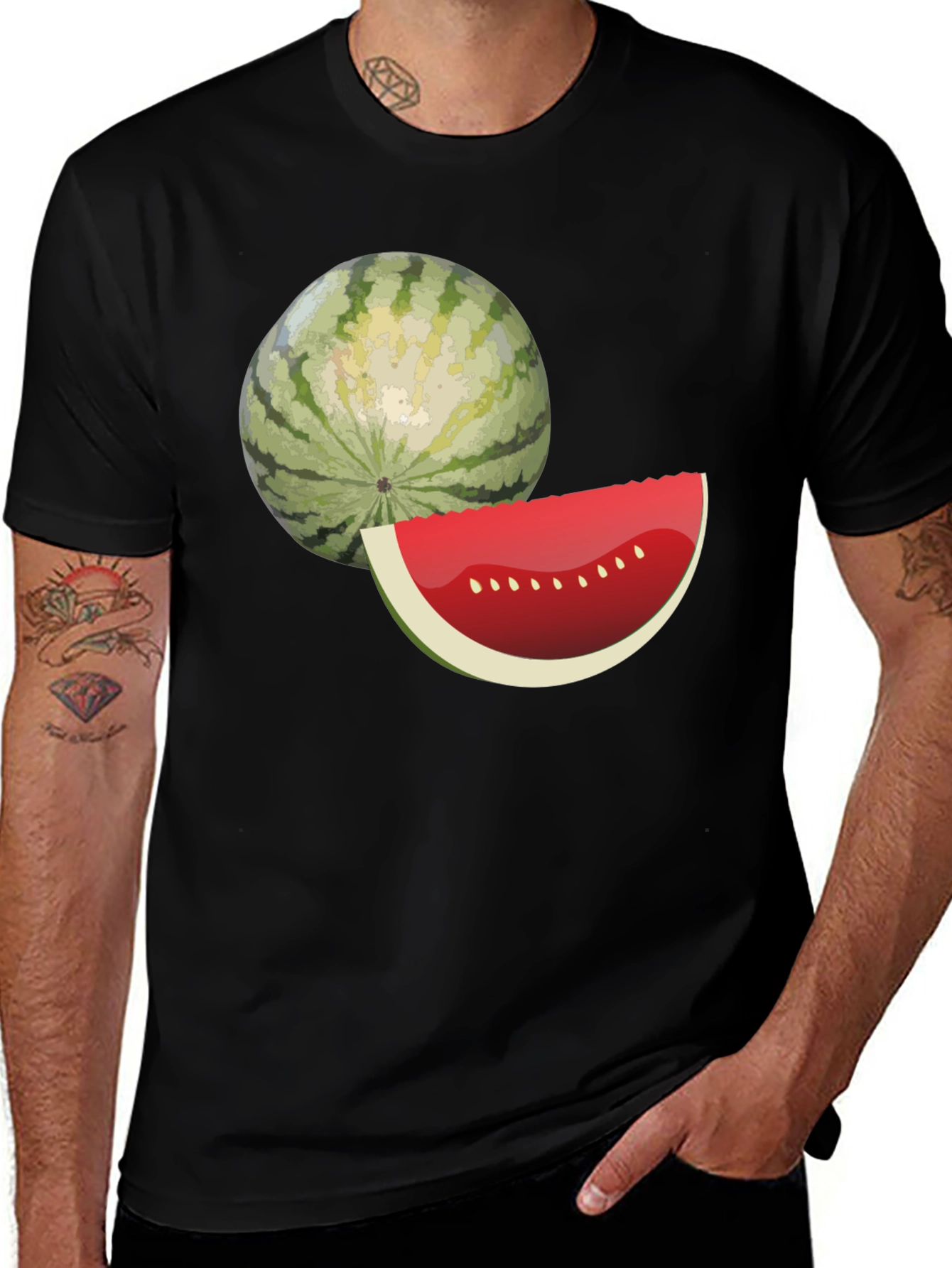 Watermelon Graphic Tee - Summer Style