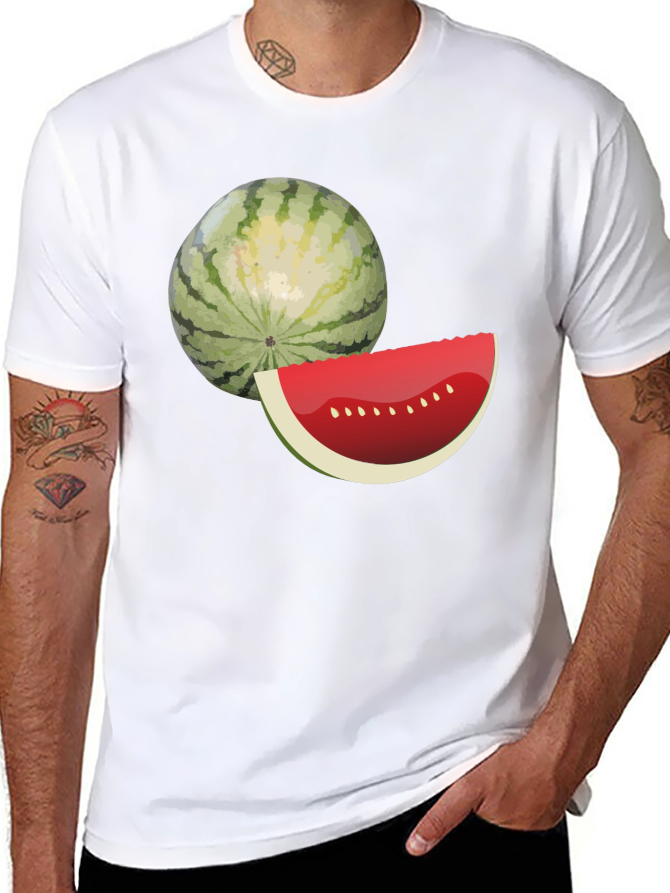 Watermelon Graphic Tee - Summer Style